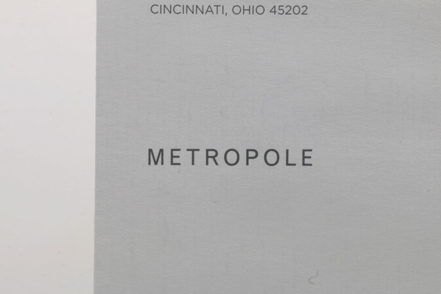 Cincinnati's Opera's "Another Brick in the Wall" Tickets and Dinner at Metropole