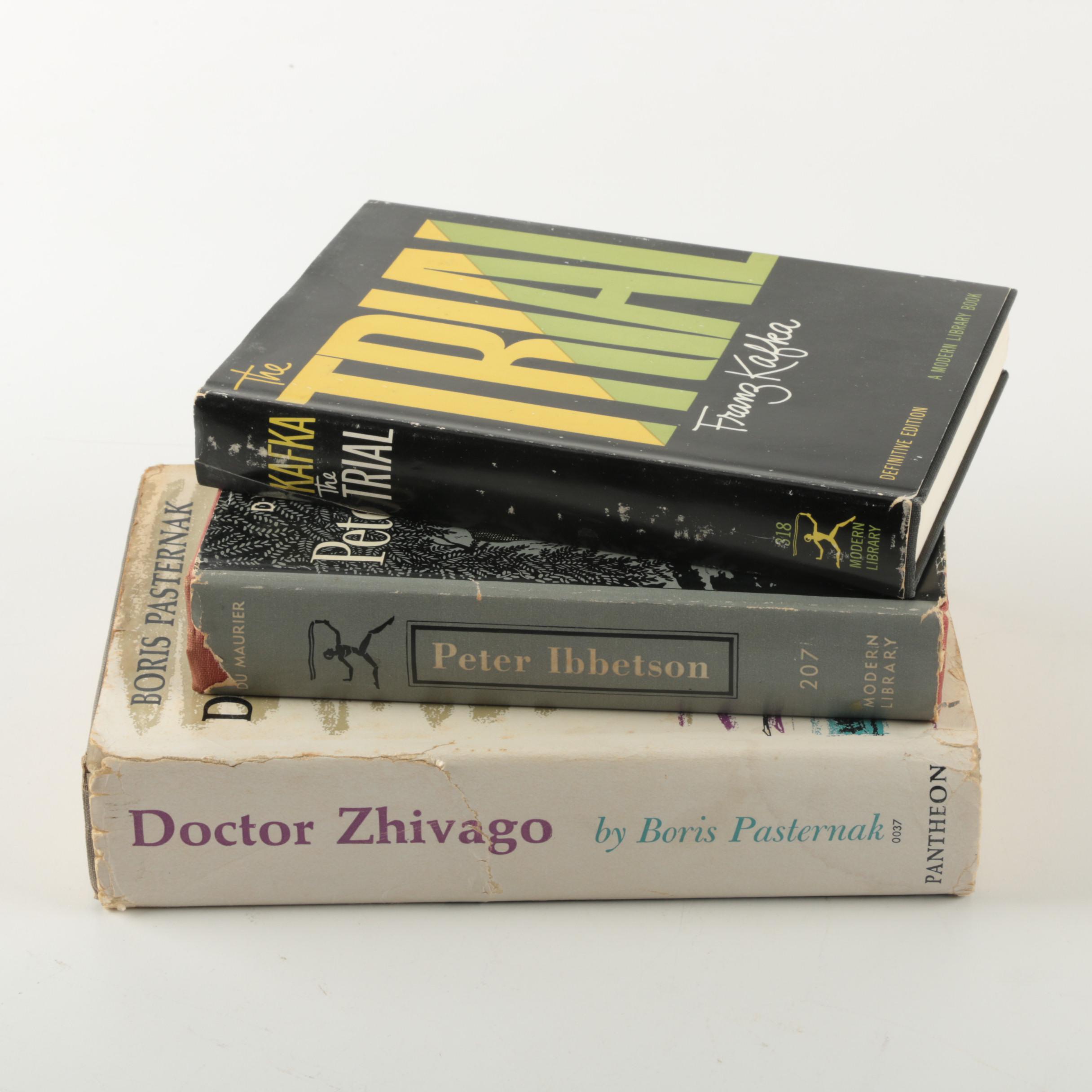 Early American Edition "Doctor Zhivago" and Modern Library Books