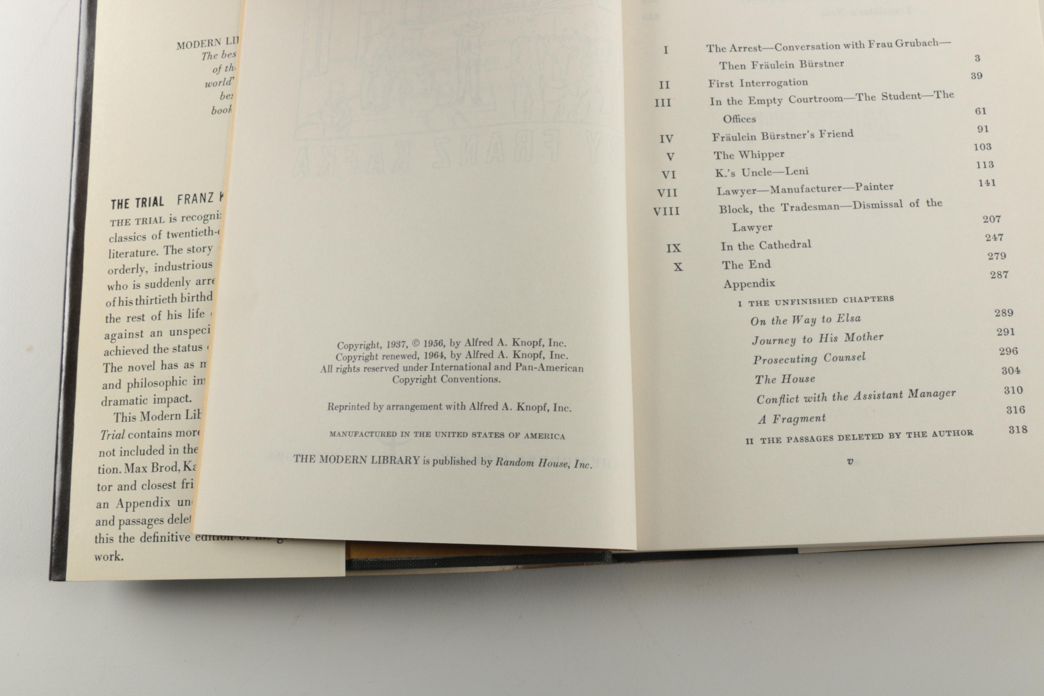 Early American Edition "Doctor Zhivago" and Modern Library Books