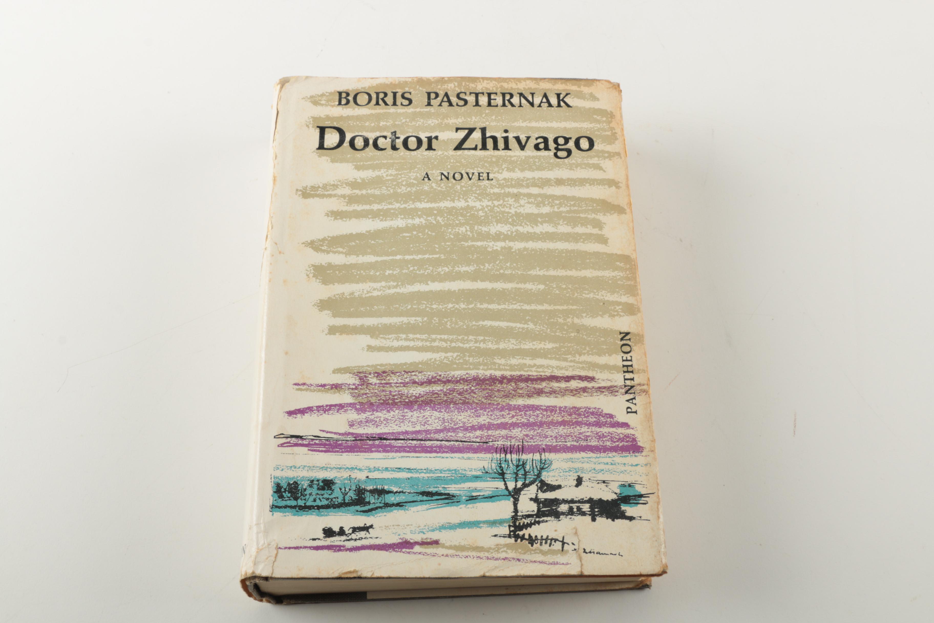 Early American Edition "Doctor Zhivago" and Modern Library Books