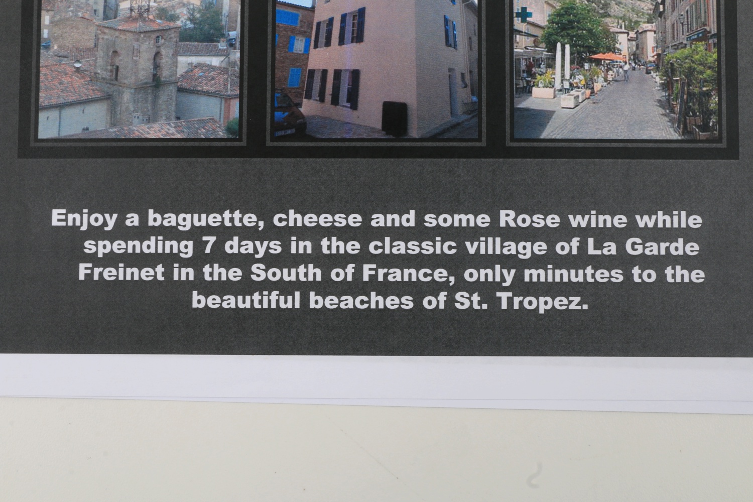 Holiday in the South of France, 7 Days and 6 Nights