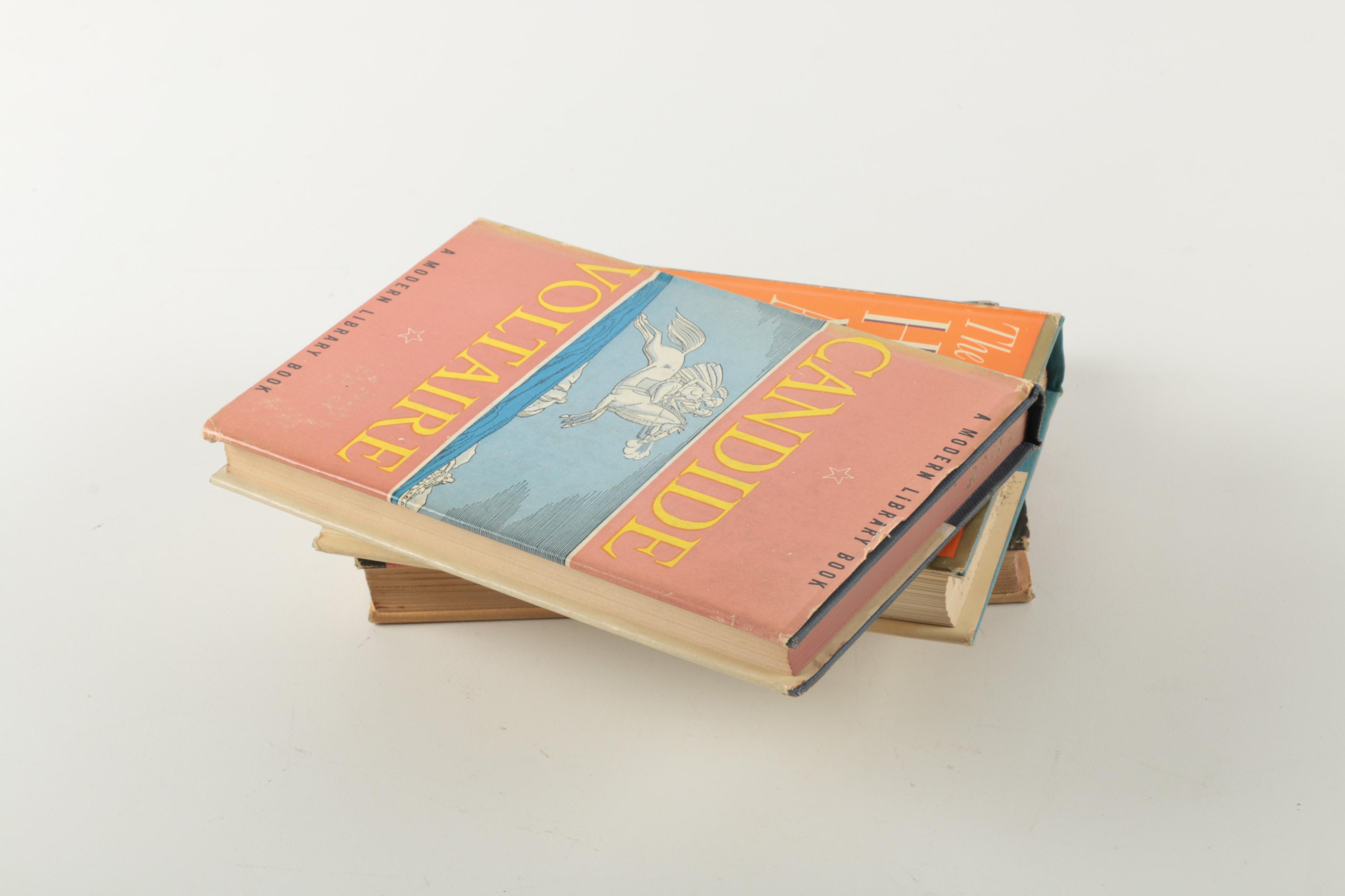 Assortment of Modern Library Edition Books