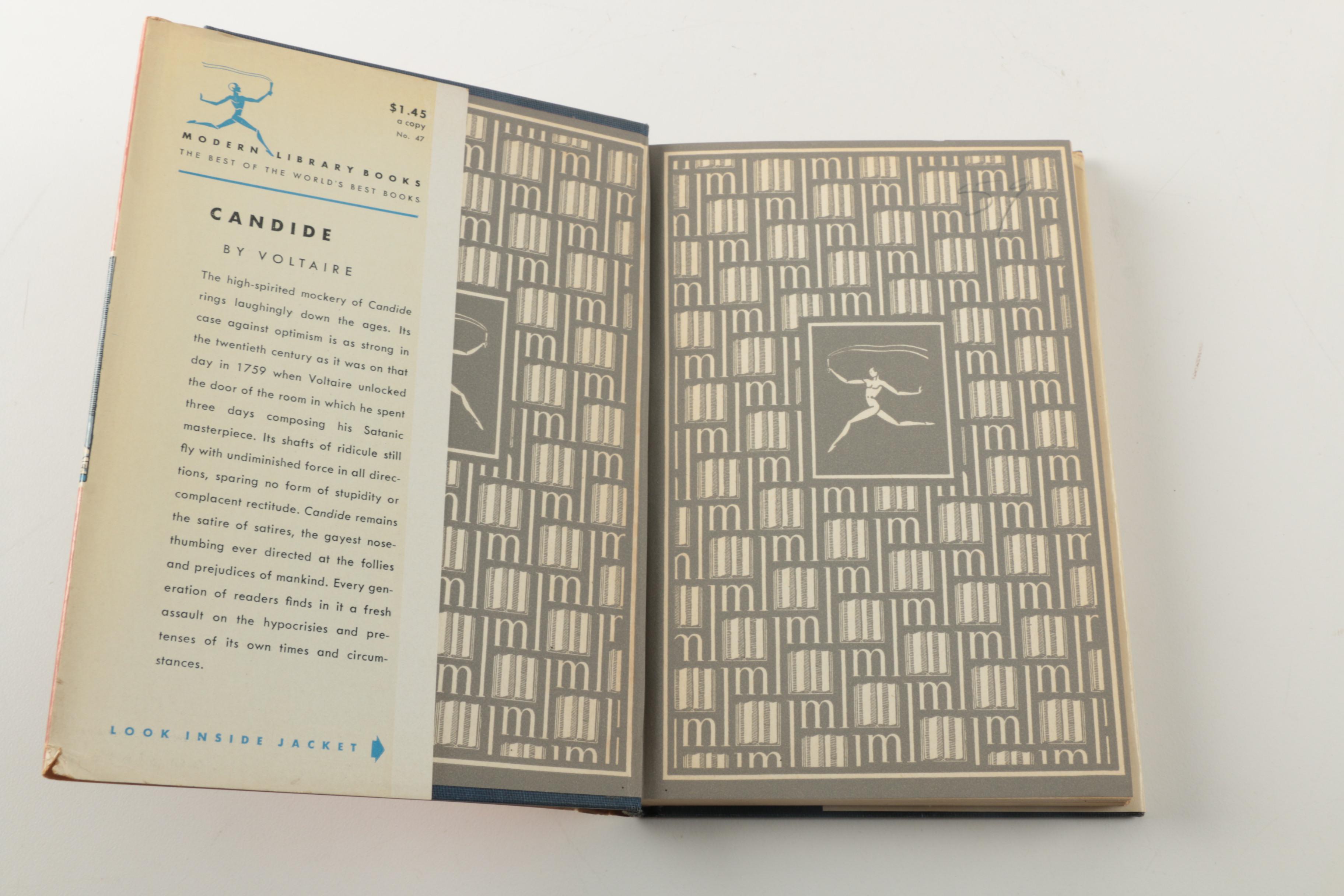 Assortment of Modern Library Edition Books