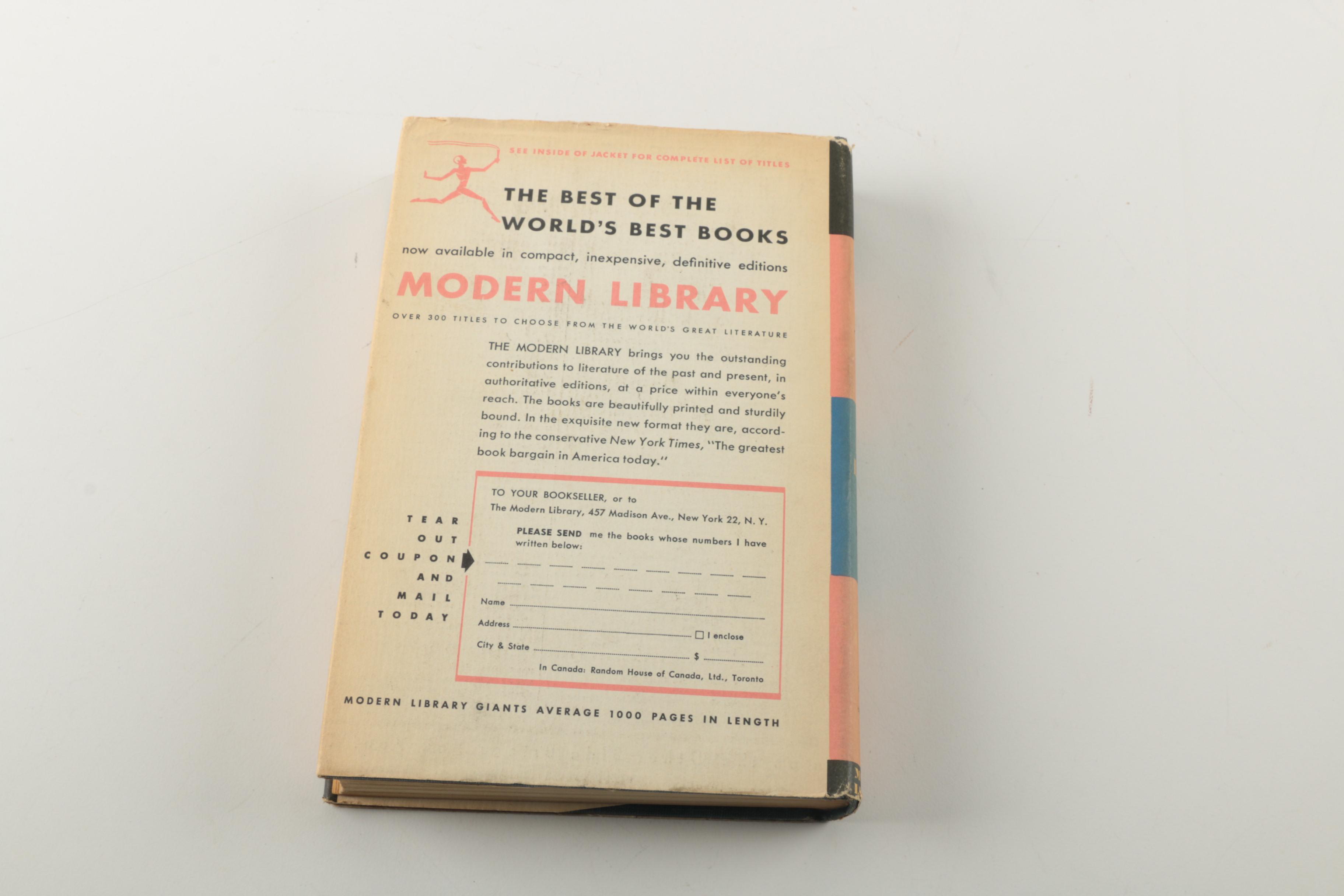 Assortment of Modern Library Edition Books