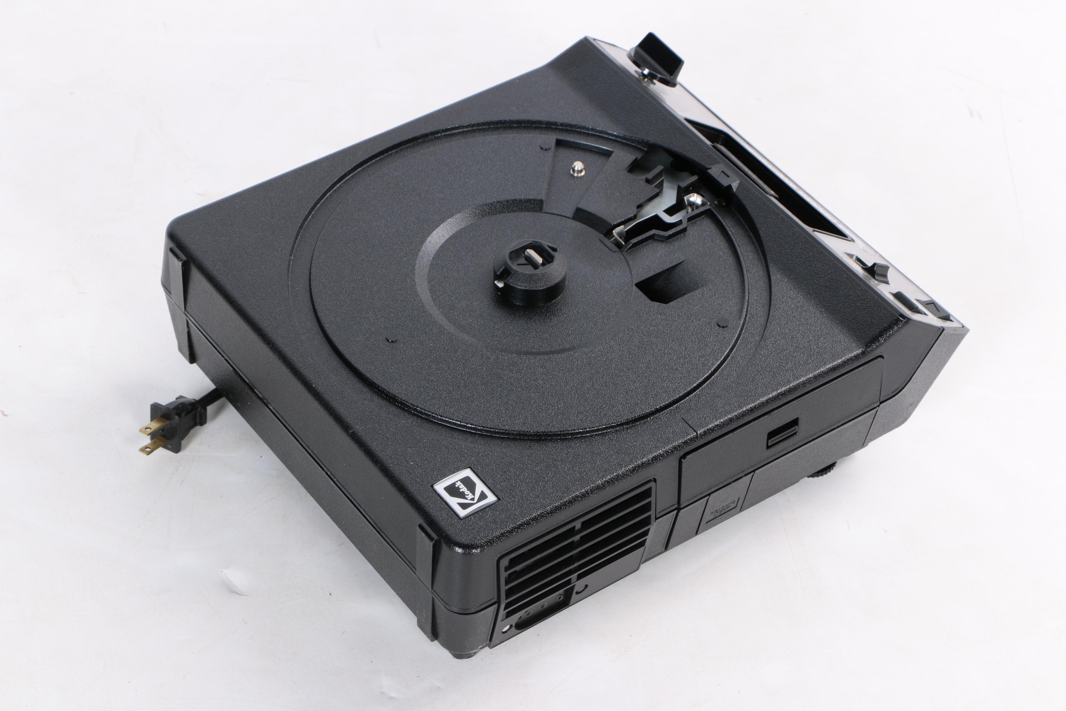 Vintage Kodak Carousel Projector with Da-Lite Projection Screen