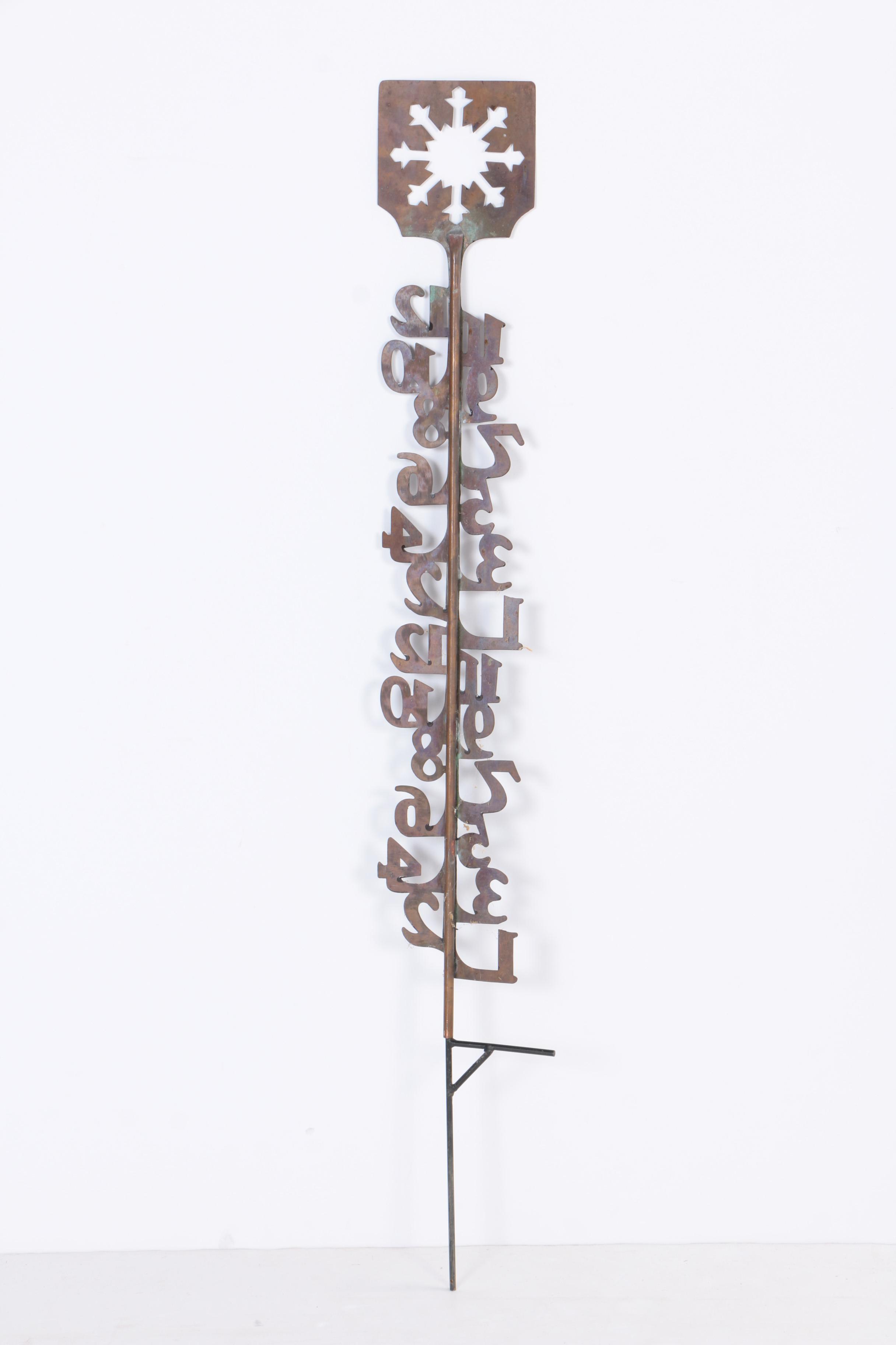 Decorative Snow Measuring Device