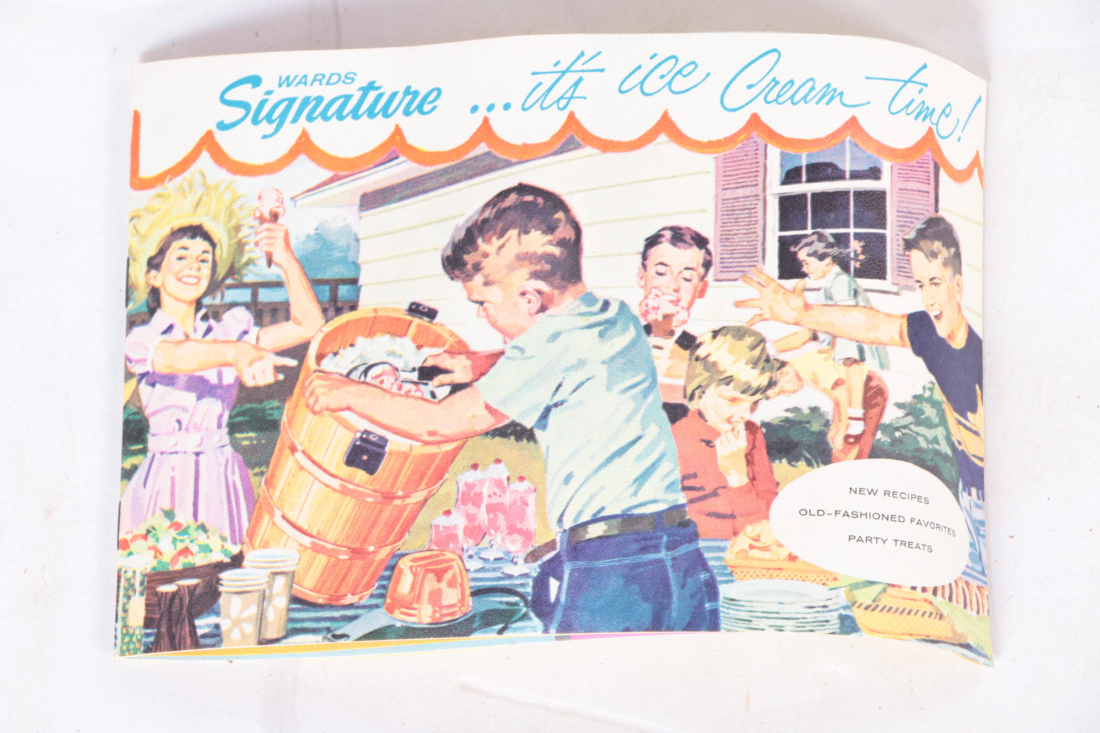 Montgomery Wards Signature Electric Ice-Cream Maker