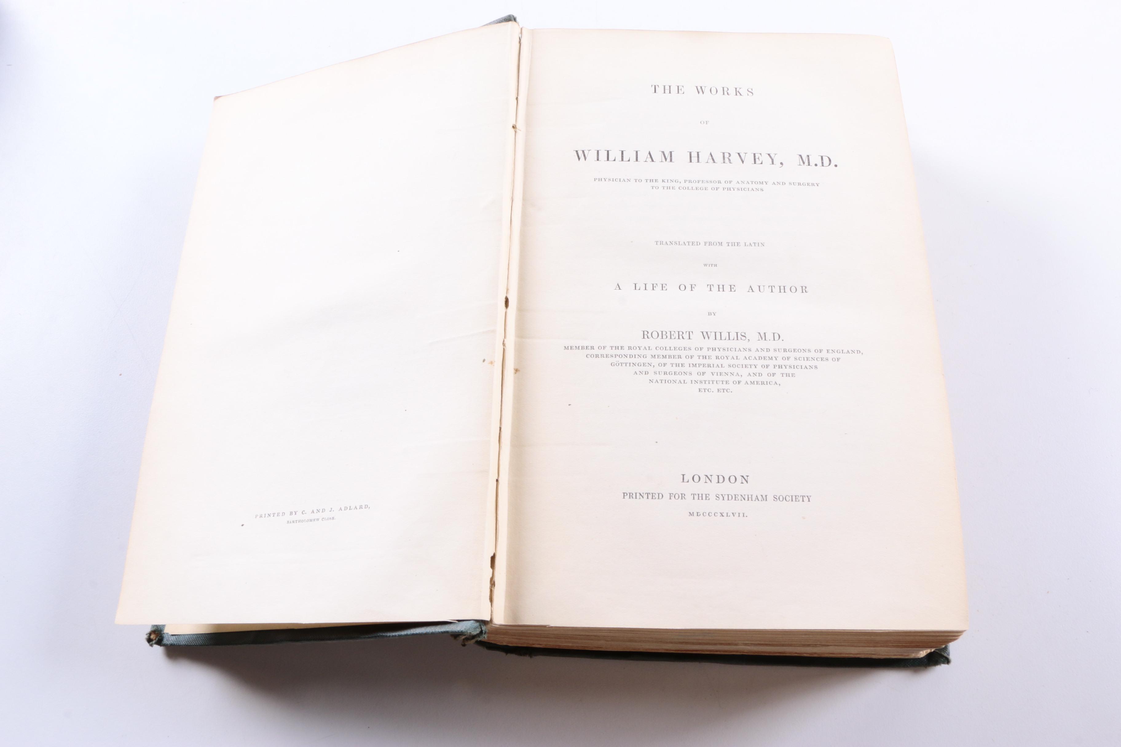 Assortment of Vintage Books on the History of Medicine