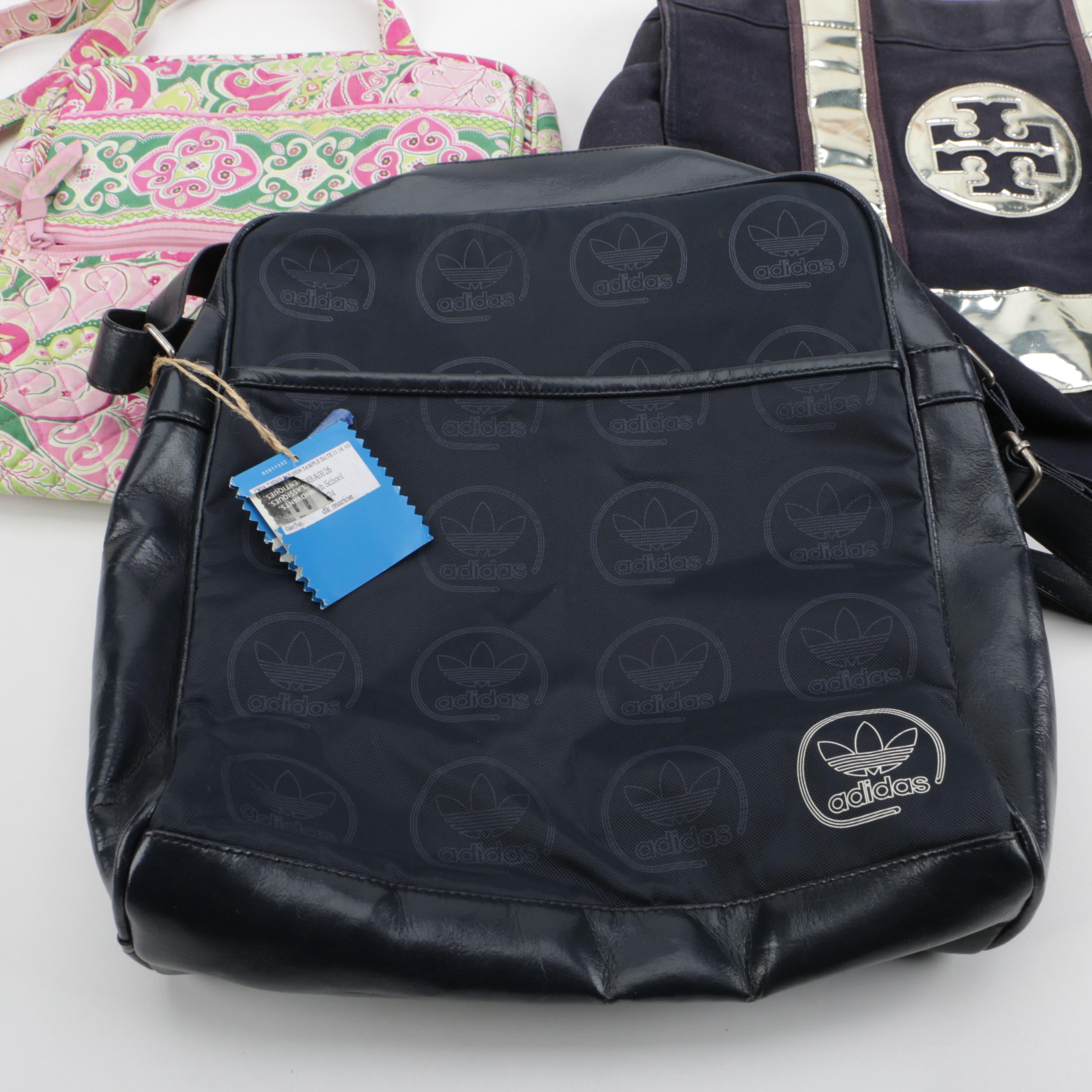 Tory Burch, Adidas and Vera Bradley Handbag Assortment