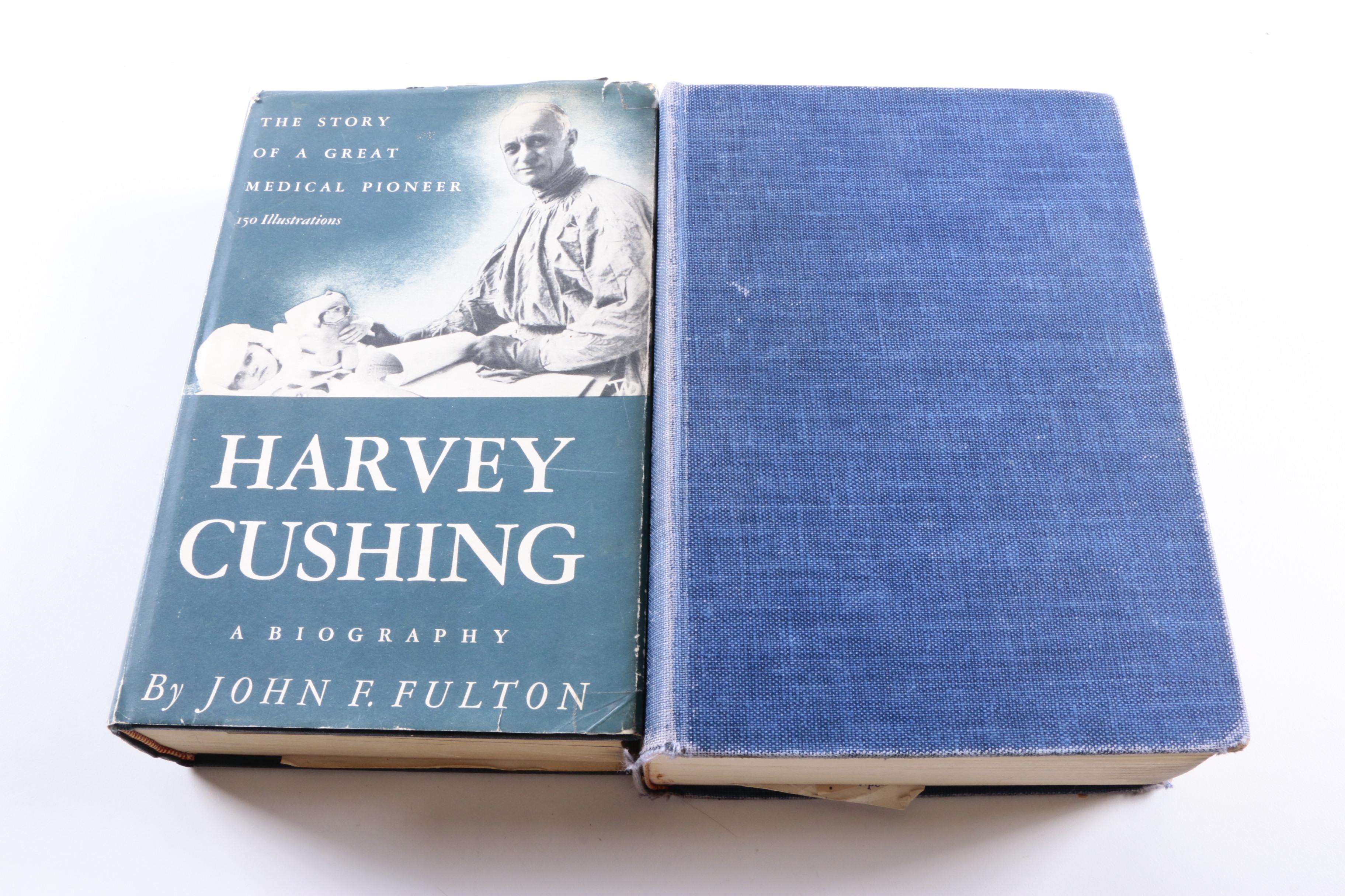 Assortment of Vintage Books on the History of Medicine