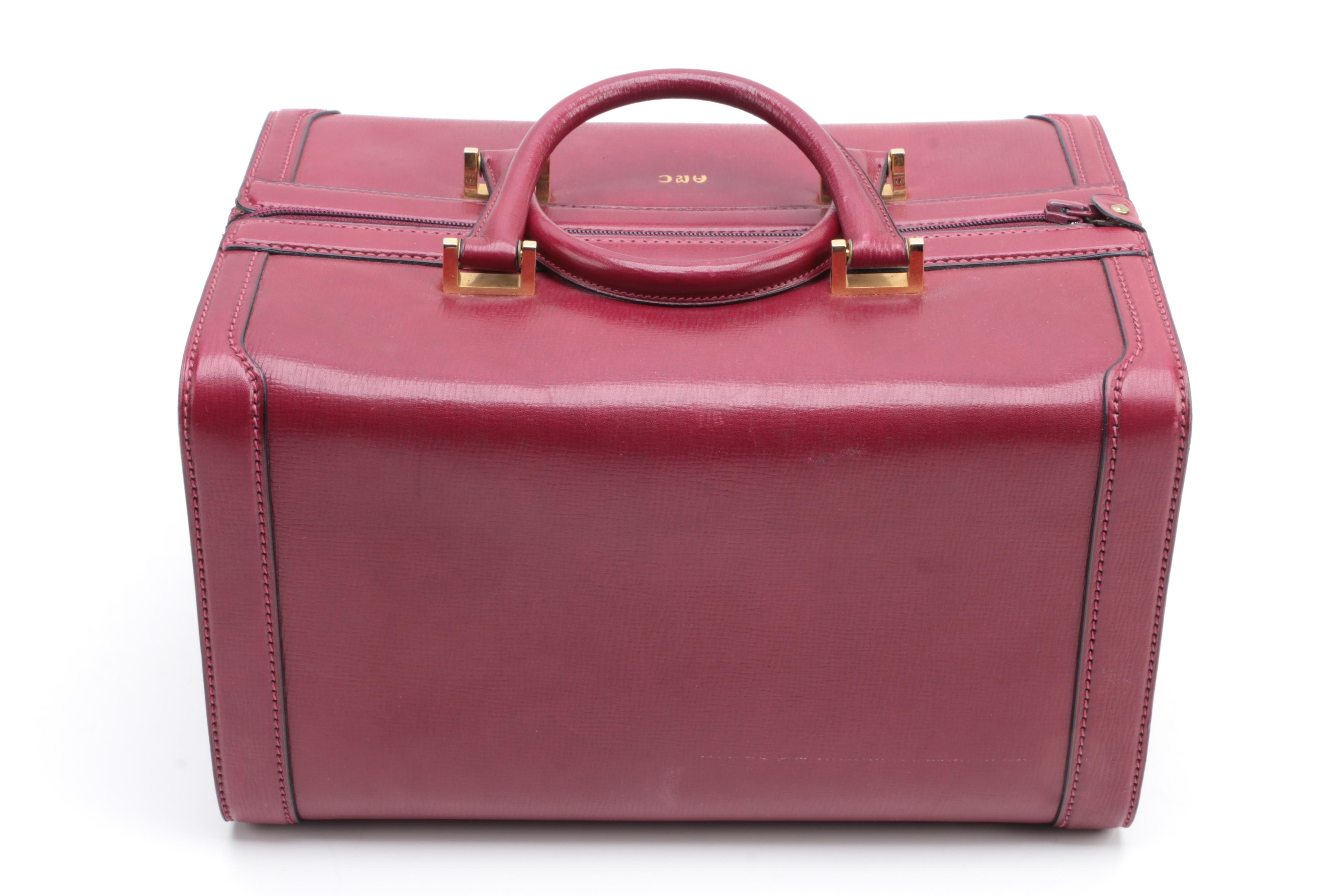 Mark Cross Leather Travel Case