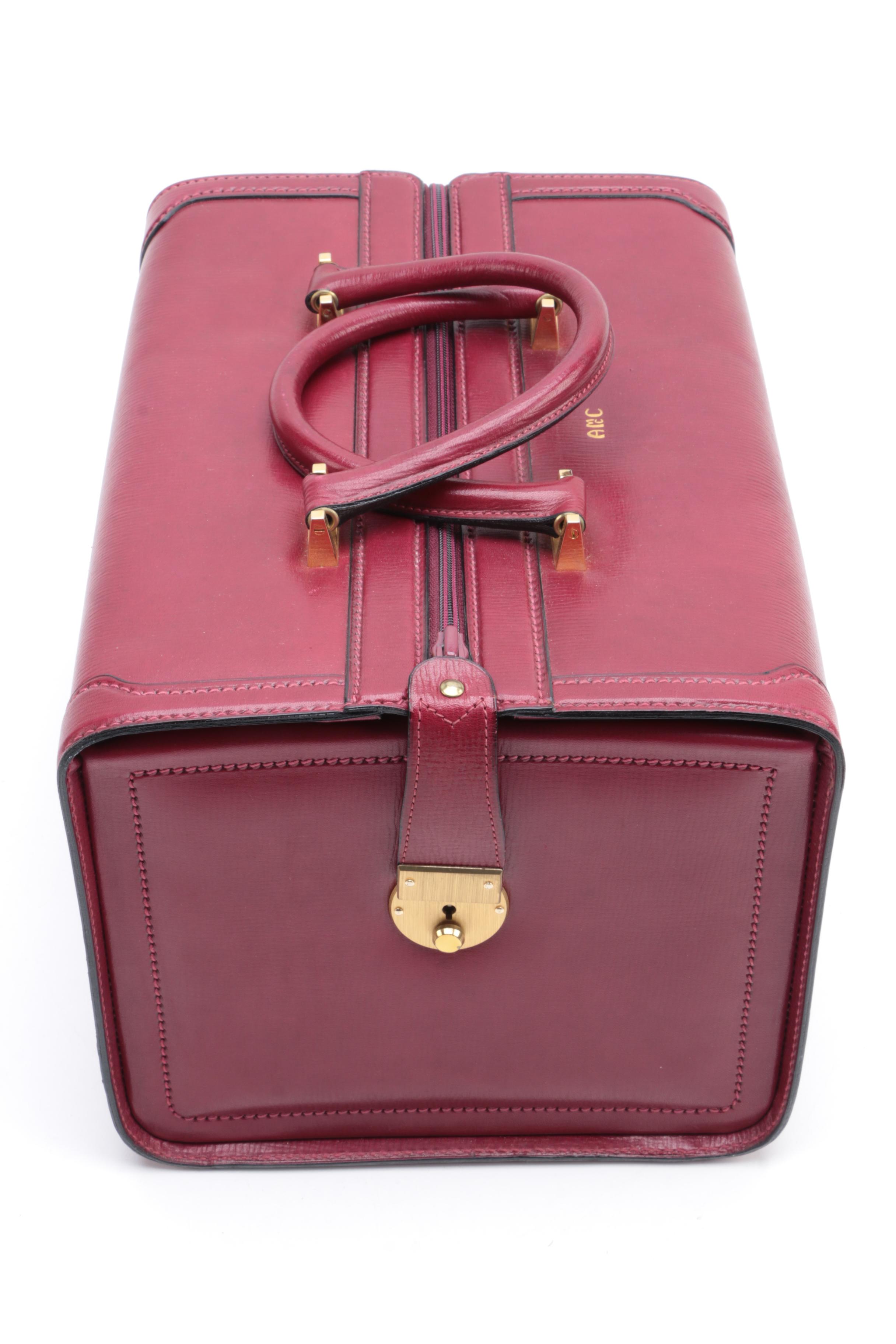 Mark Cross Leather Travel Case