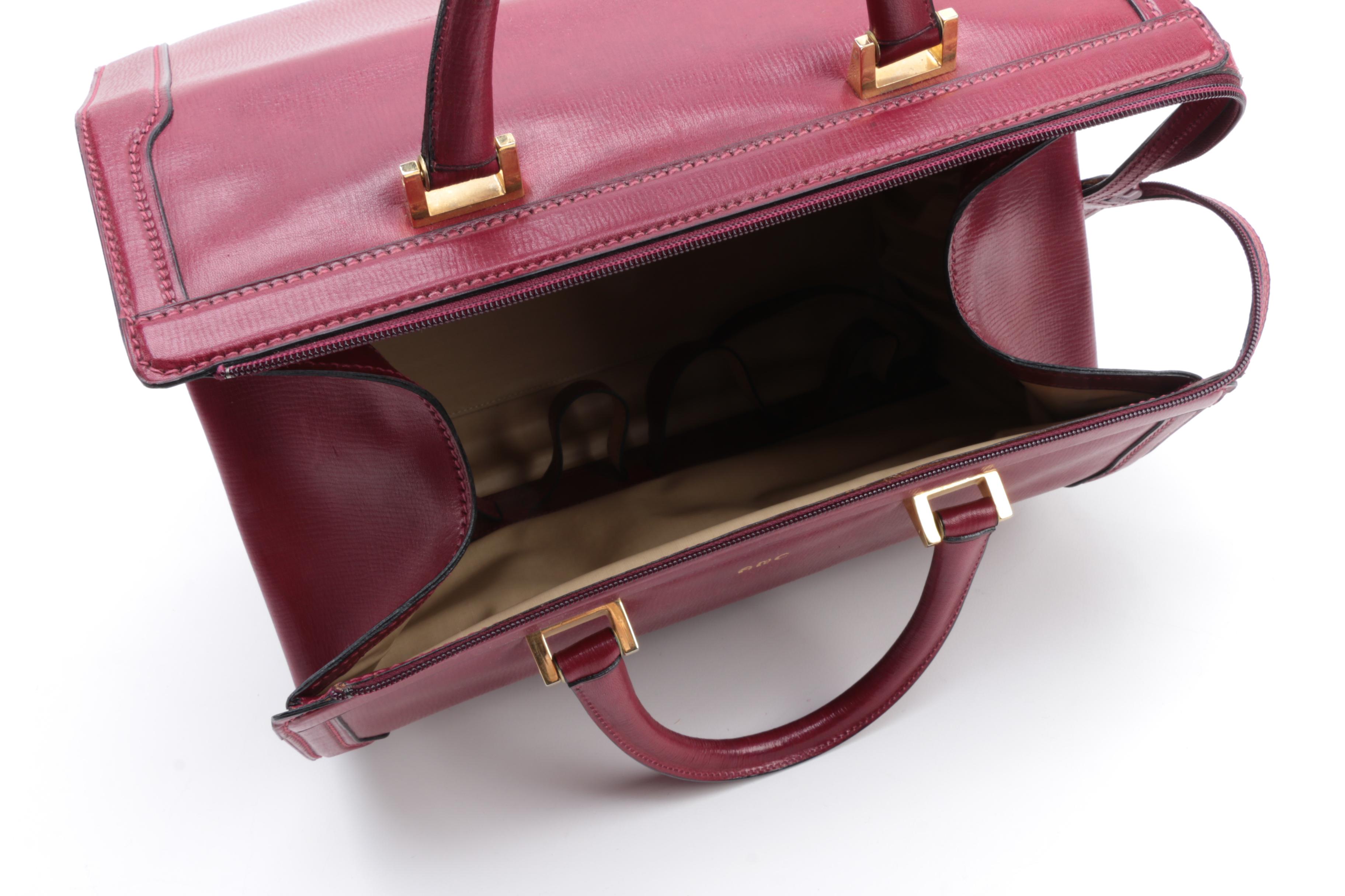 Mark Cross Leather Travel Case