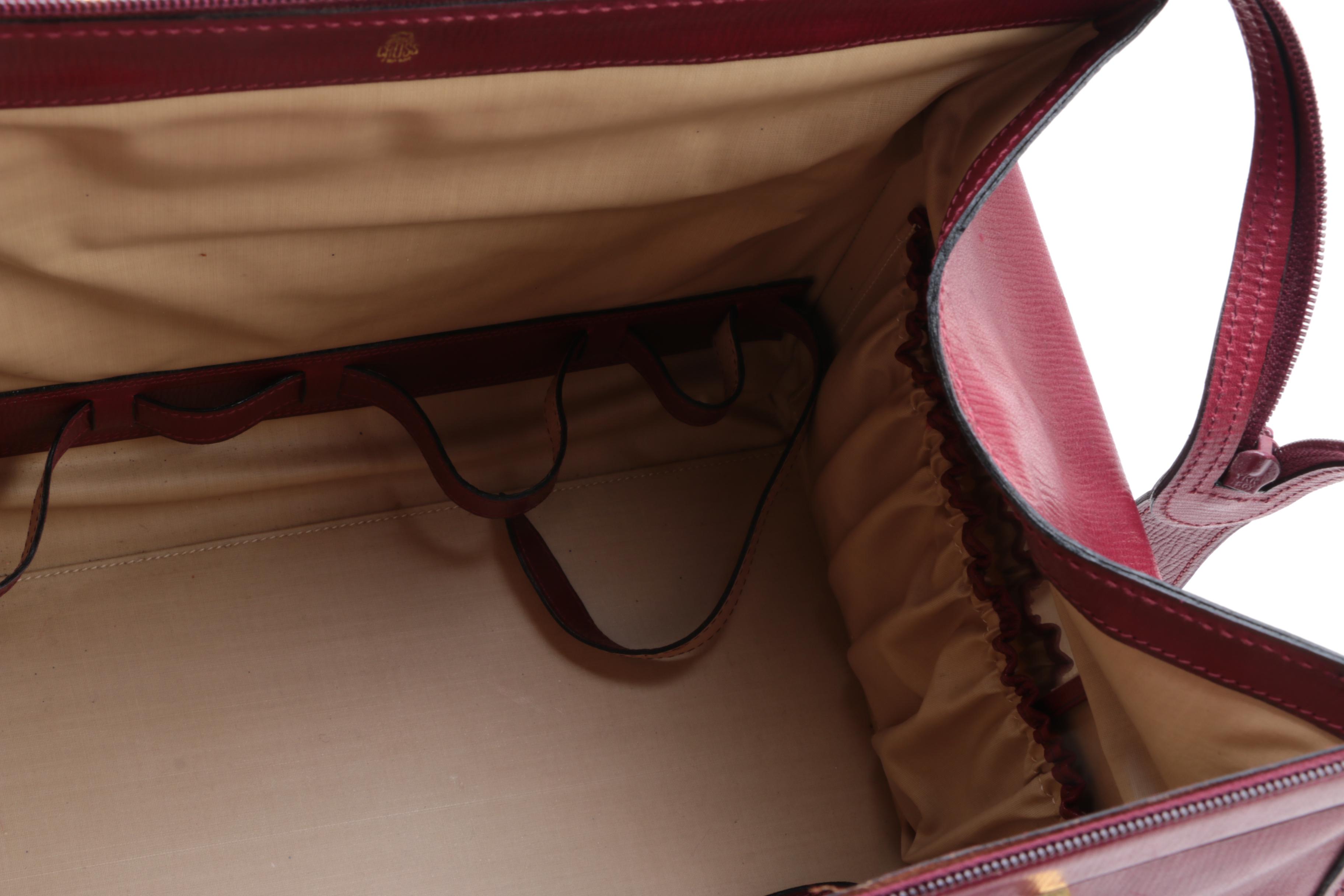 Mark Cross Leather Travel Case