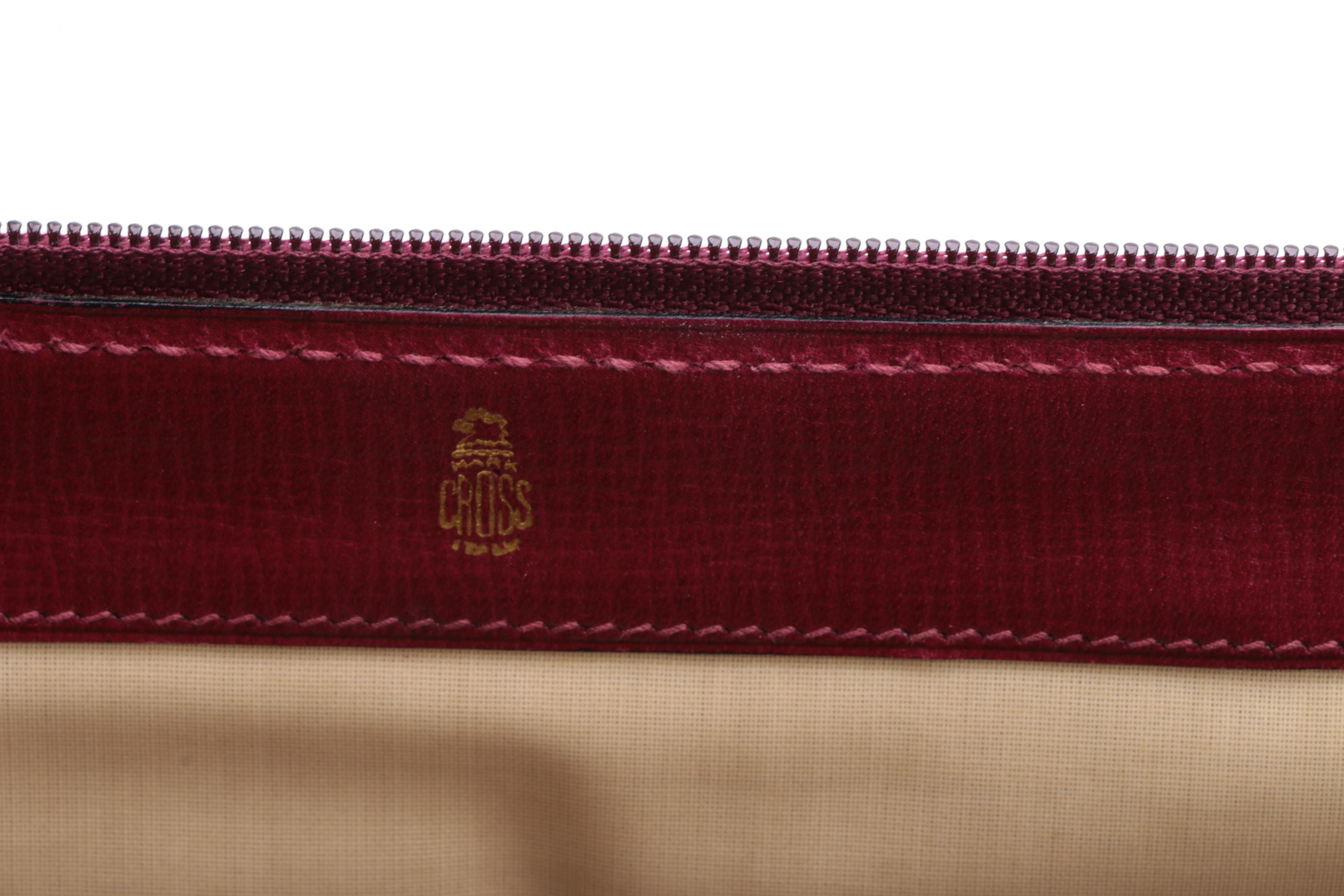 Mark Cross Leather Travel Case