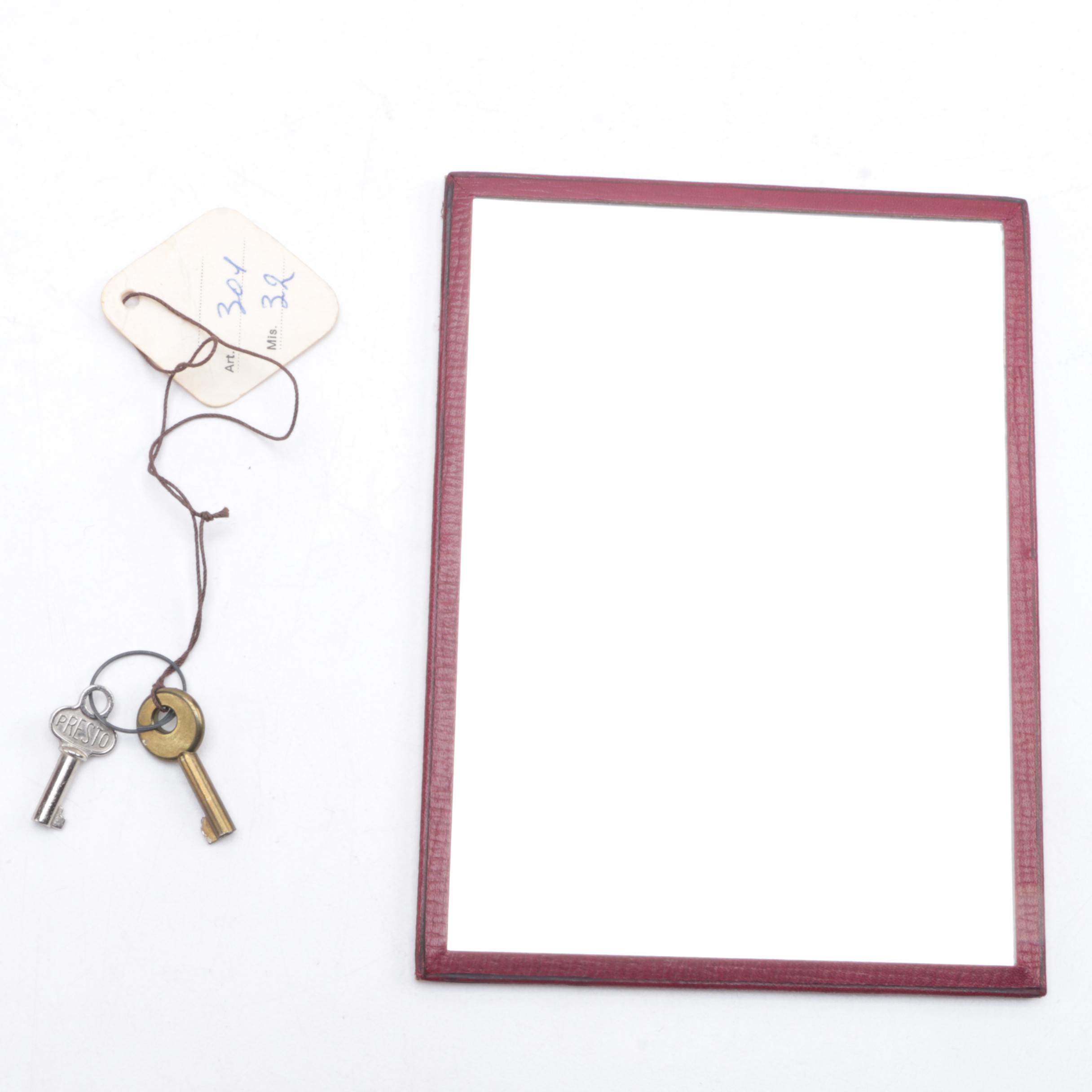 Mark Cross Leather Travel Case