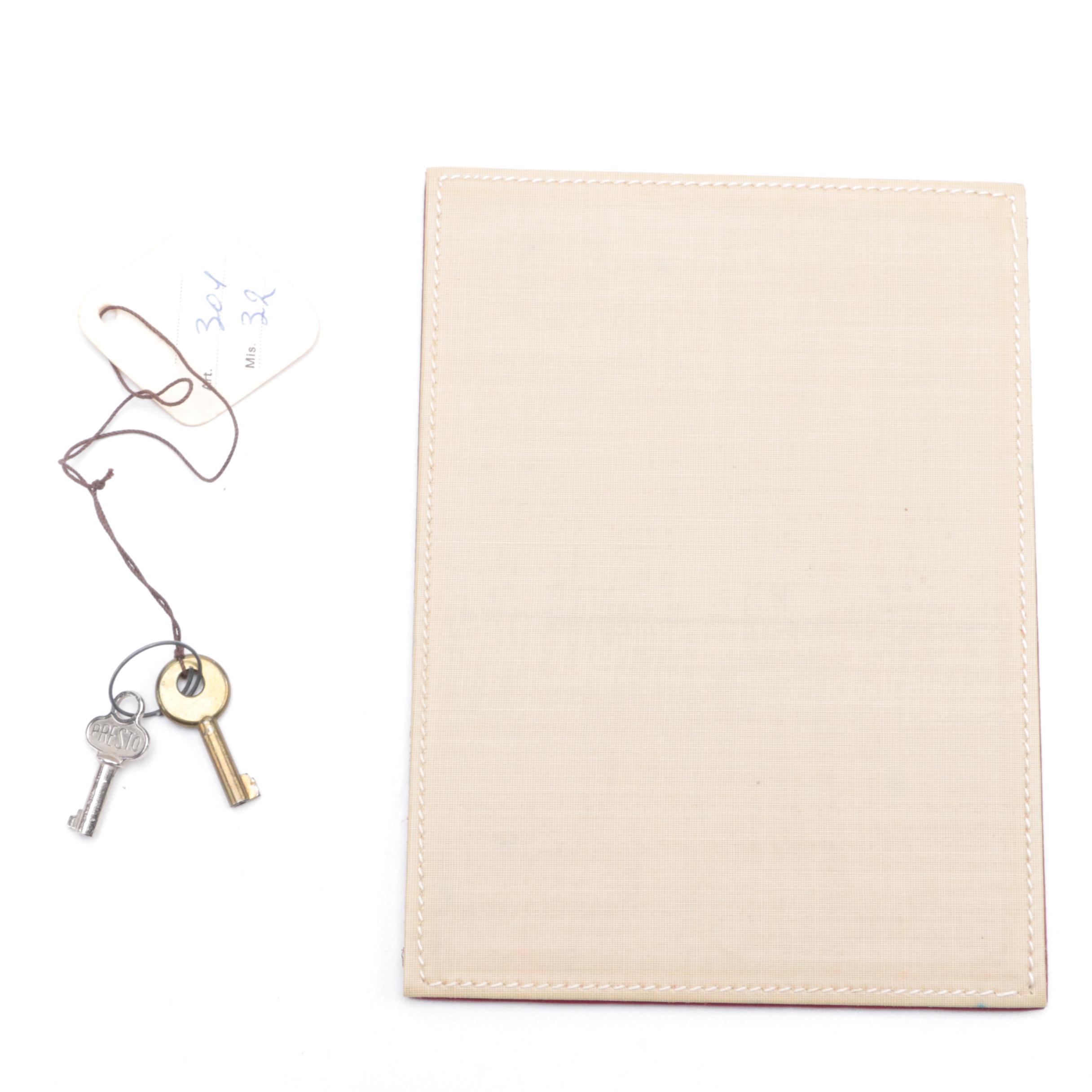 Mark Cross Leather Travel Case