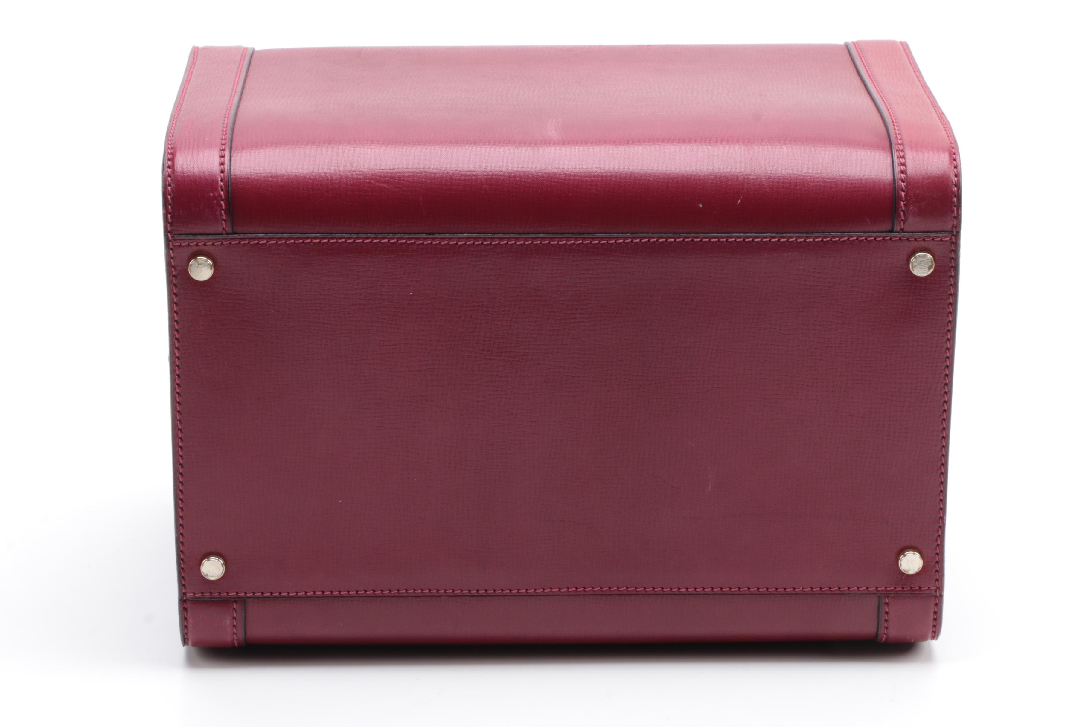 Mark Cross Leather Travel Case