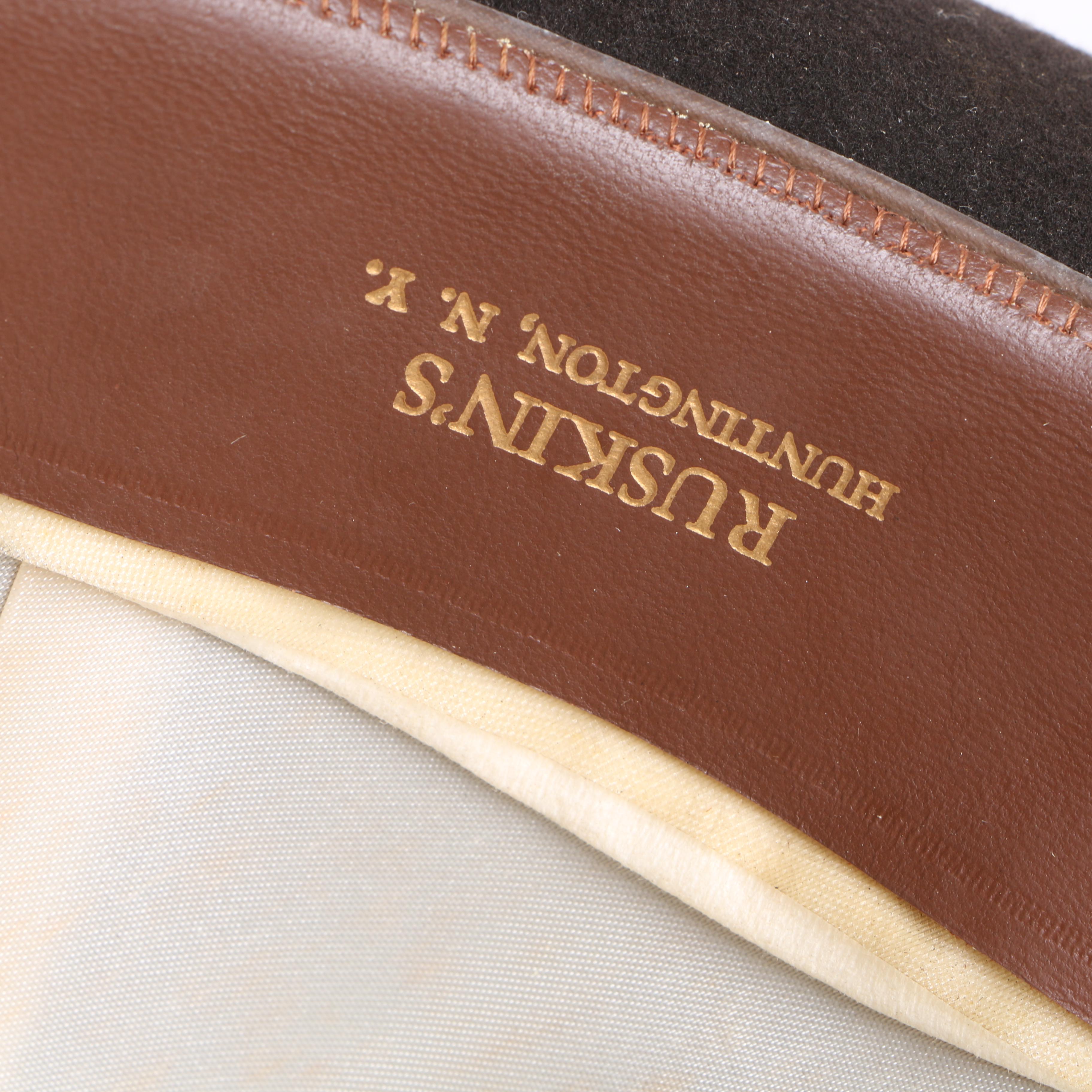 Vintage Disney Felted Fur Trilby Hat and Hatbox