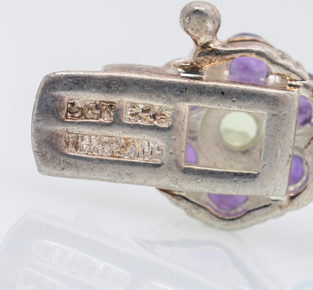 Sterling Silver Gemstone Bracelet