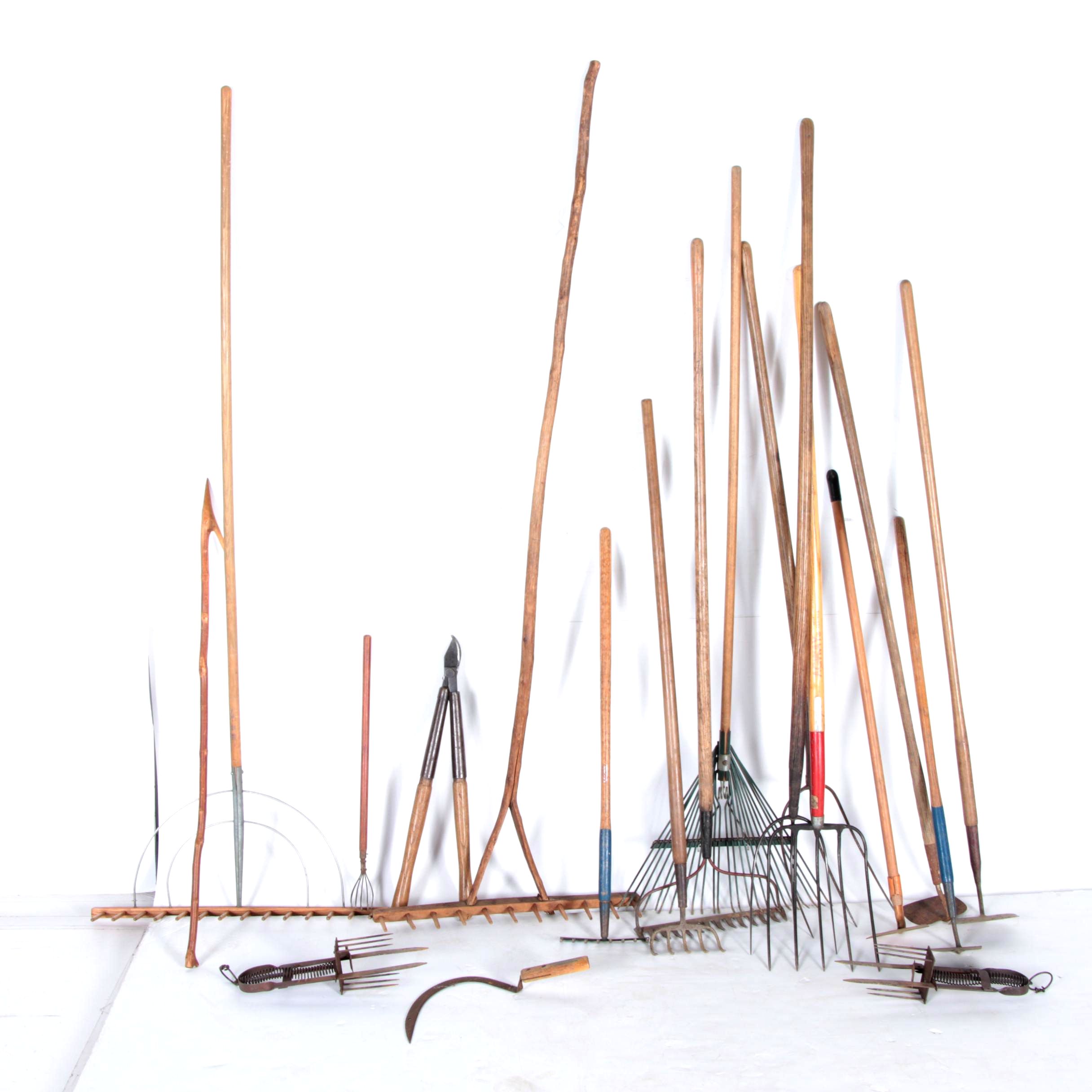 Collection of Gardening Tools