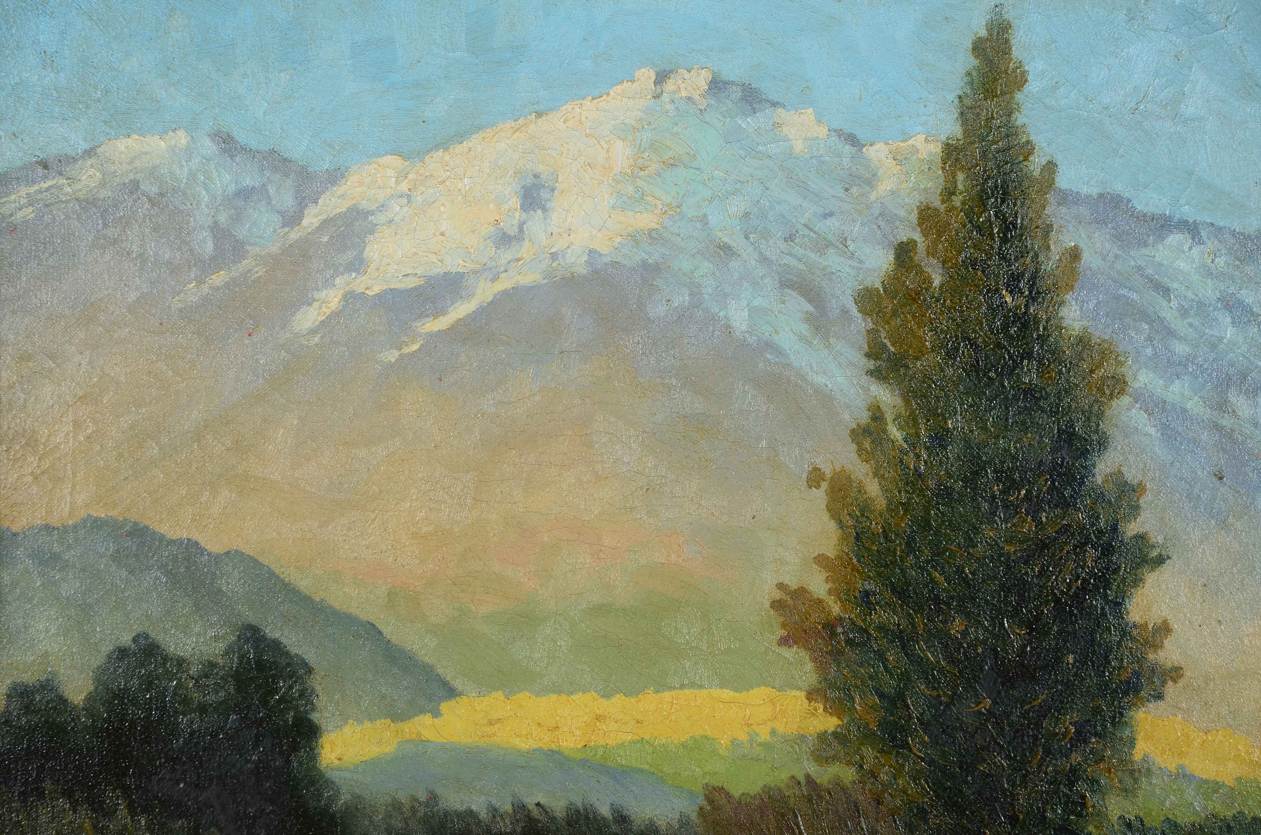 Glynn Morris Oil Painting of a Landscape