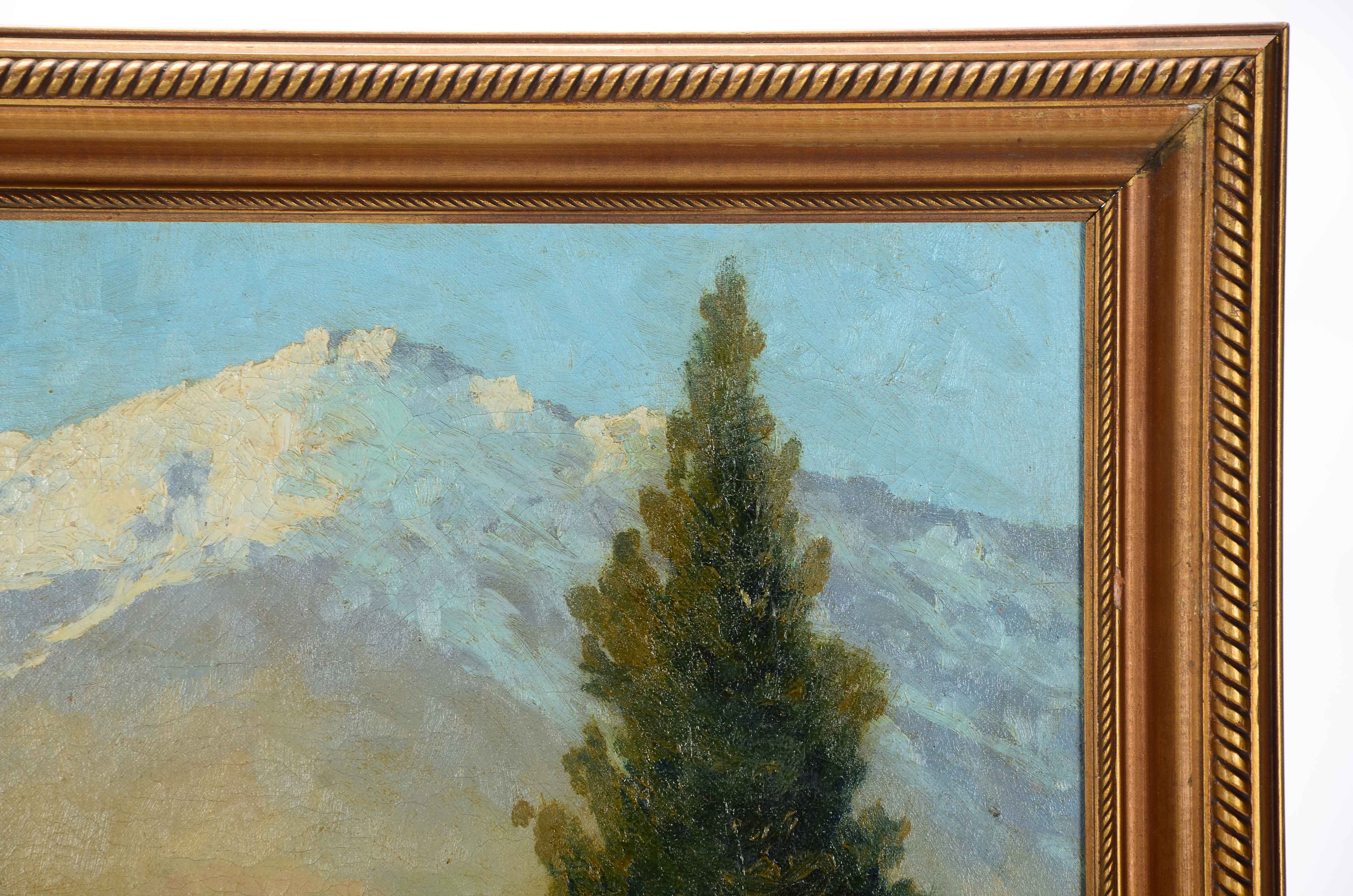 Glynn Morris Oil Painting of a Landscape