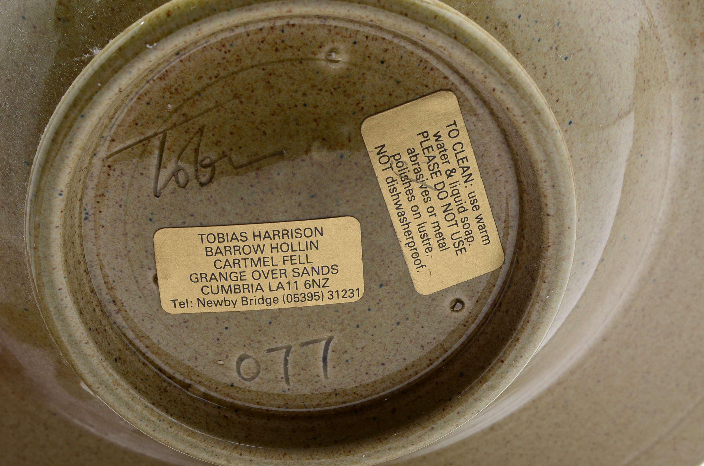 Tobias Harrison Stoneware Bowl