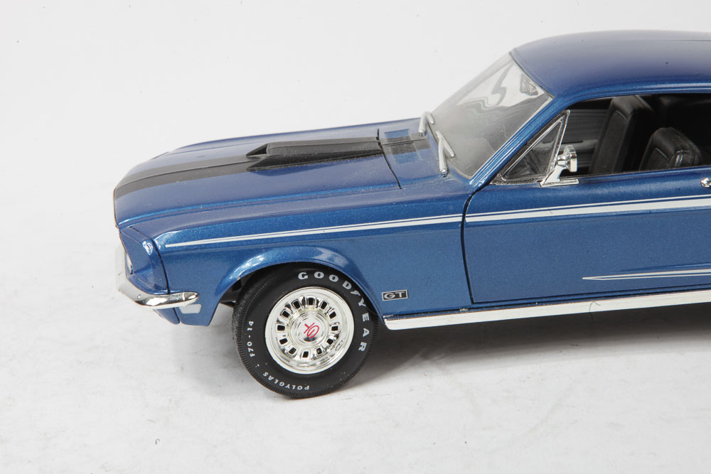Die-Cast Muscle Car Models of Ford Mustangs