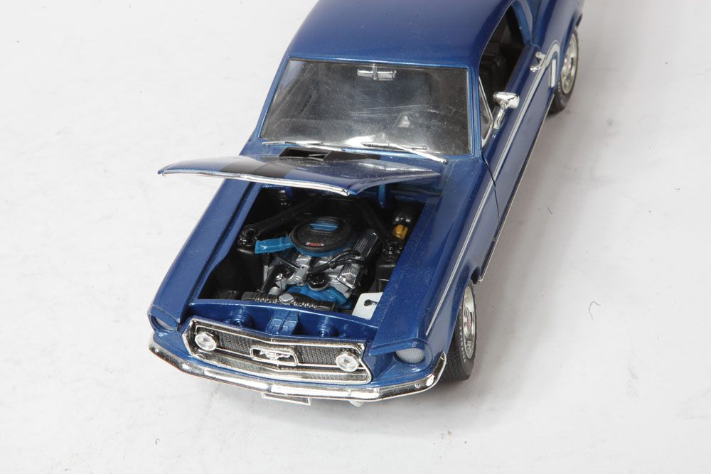 Die-Cast Muscle Car Models of Ford Mustangs