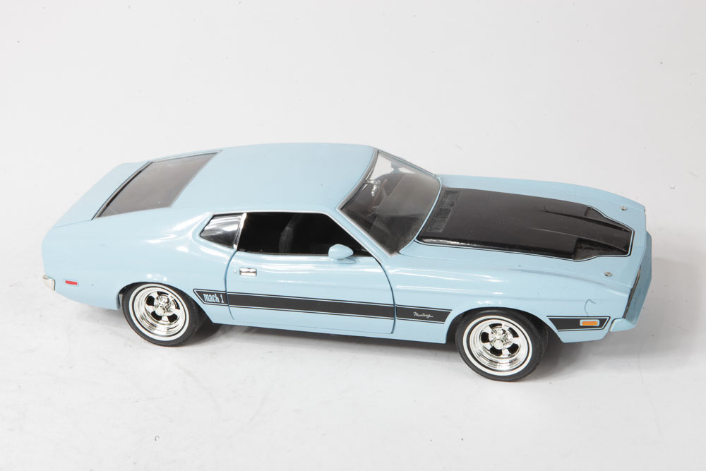 Die-Cast Muscle Car Models of Ford Mustangs