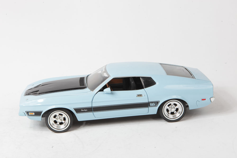 Die-Cast Muscle Car Models of Ford Mustangs
