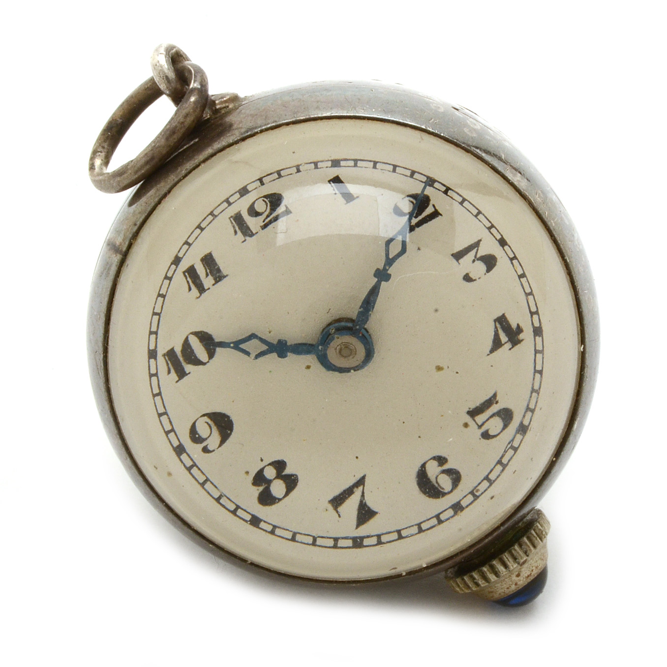 Vintage Glass Ball Pendant Watch