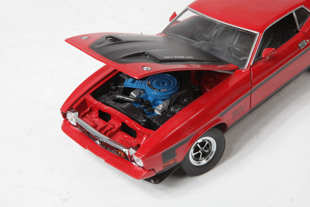 Die-Cast Muscle Car Models of Ford Mustangs