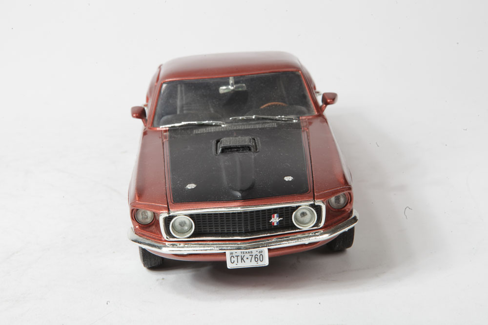 Die-Cast Muscle Car Models of Ford Mustangs