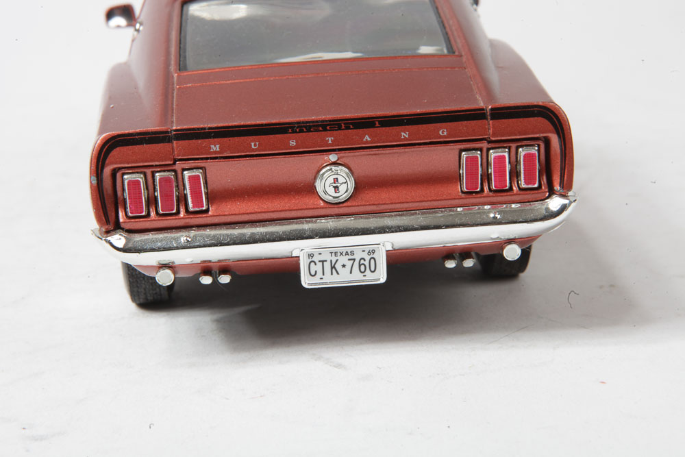 Die-Cast Muscle Car Models of Ford Mustangs