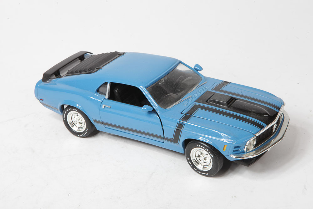 Die-Cast Muscle Car Models of Ford Mustangs