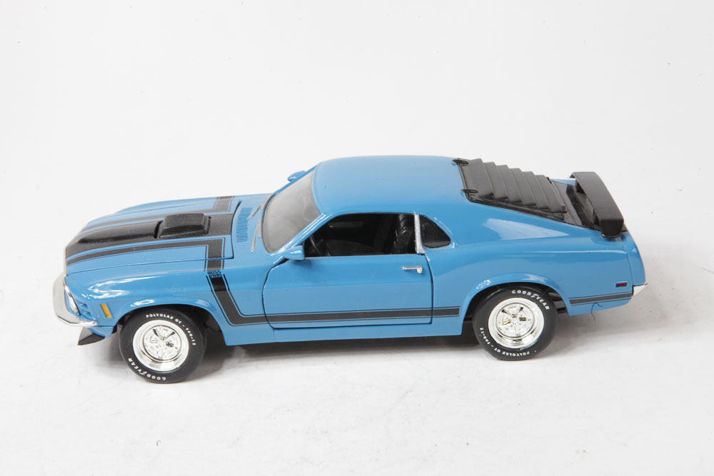Die-Cast Muscle Car Models of Ford Mustangs
