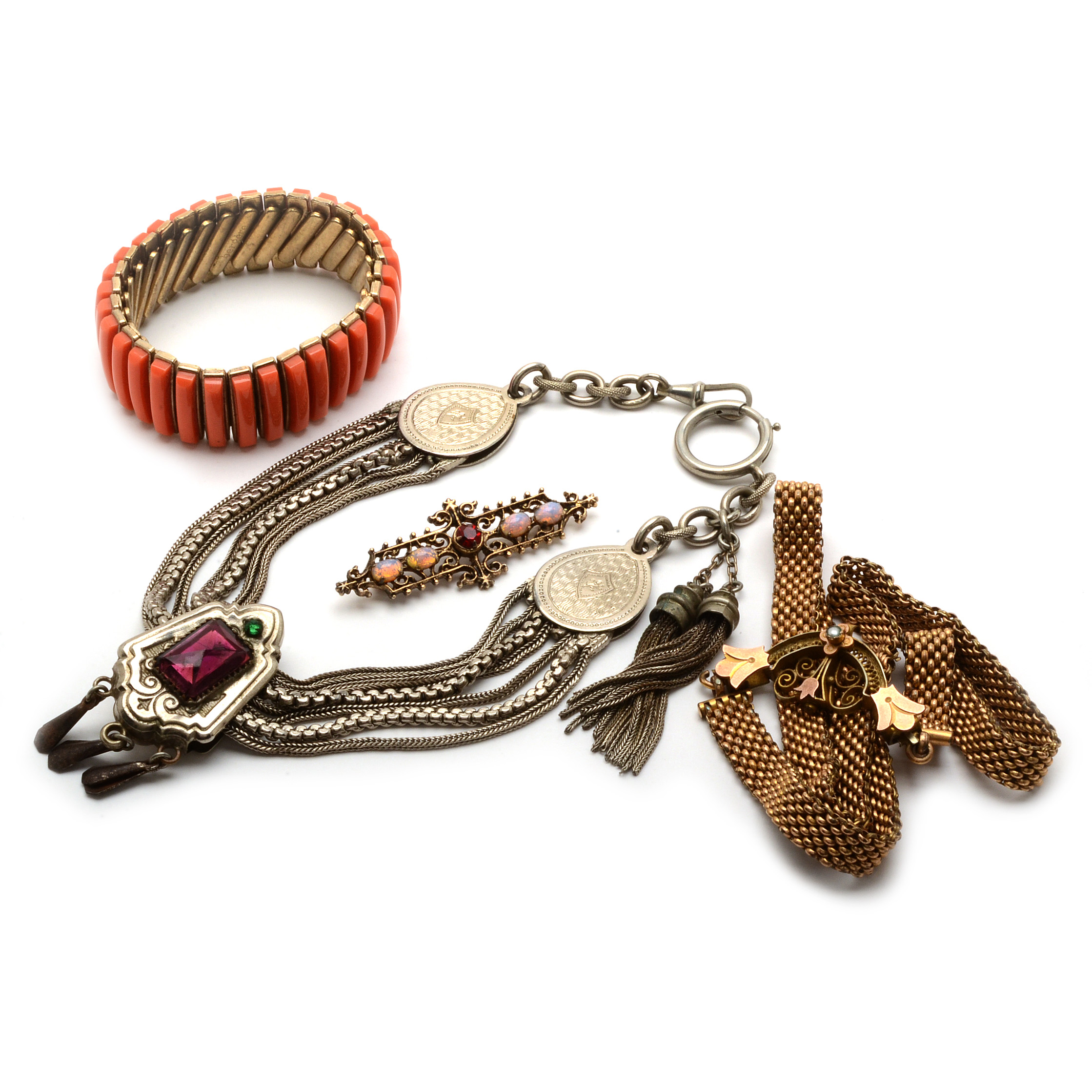 Antique and Vintage Costume Jewelry Including Victorian Era