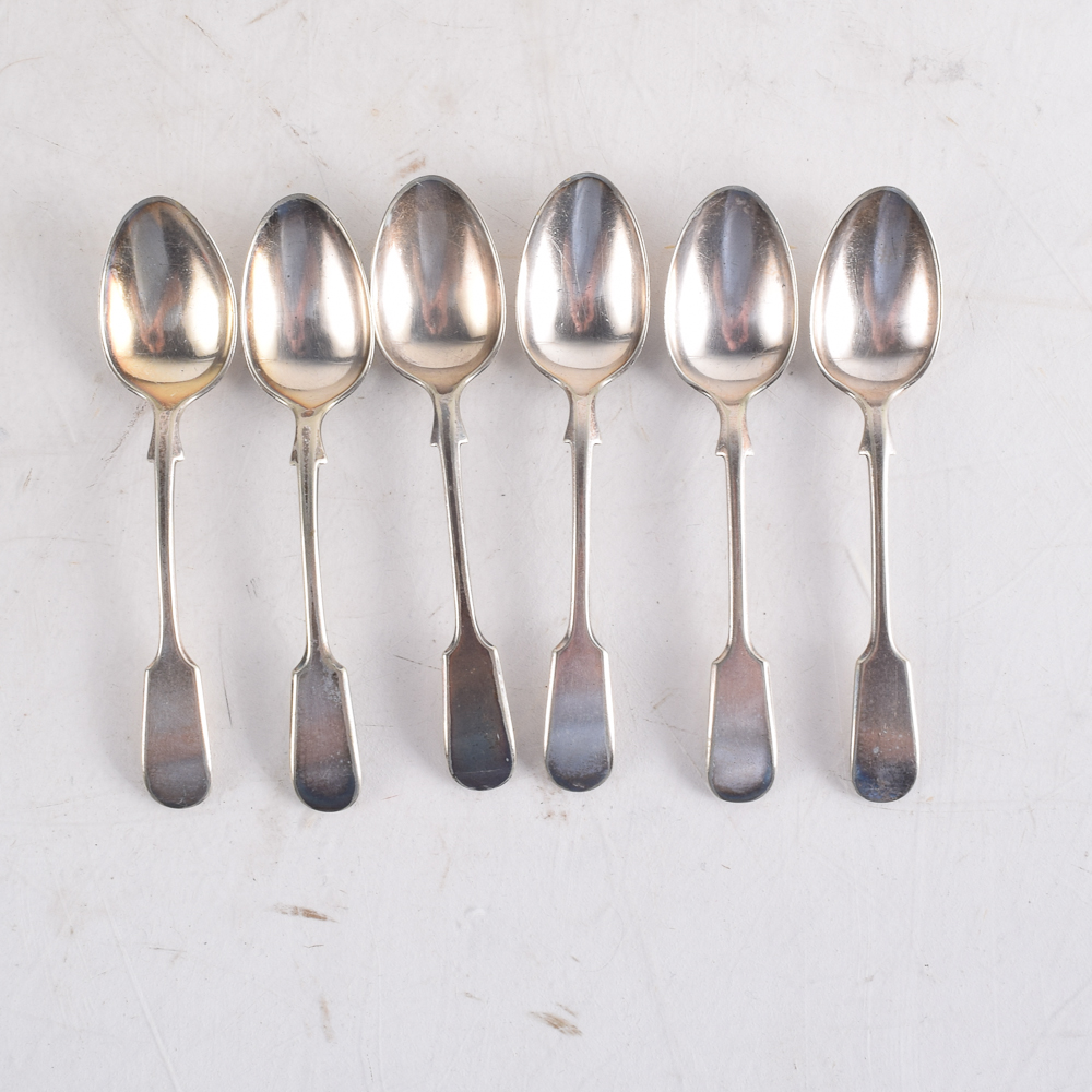 William Page & Co. Silver Plate Teaspoons