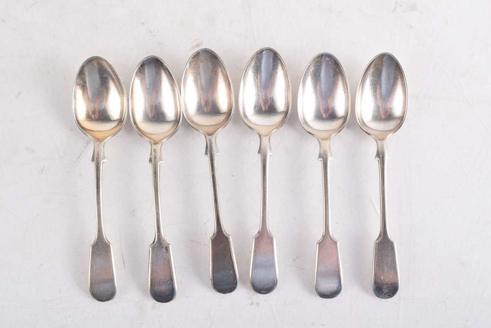 William Page & Co. Silver Plate Teaspoons
