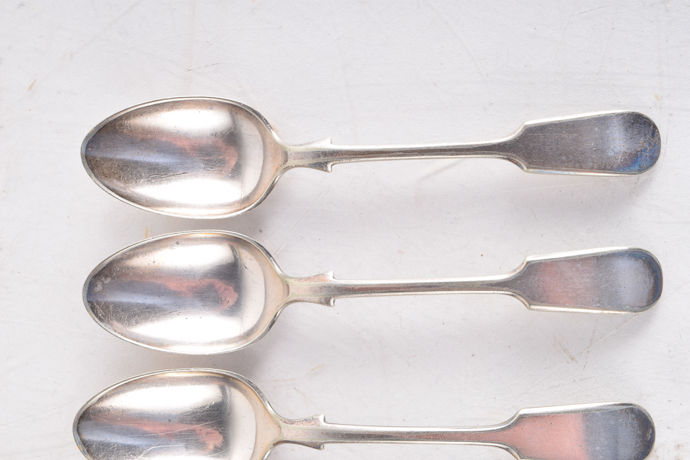 William Page & Co. Silver Plate Teaspoons