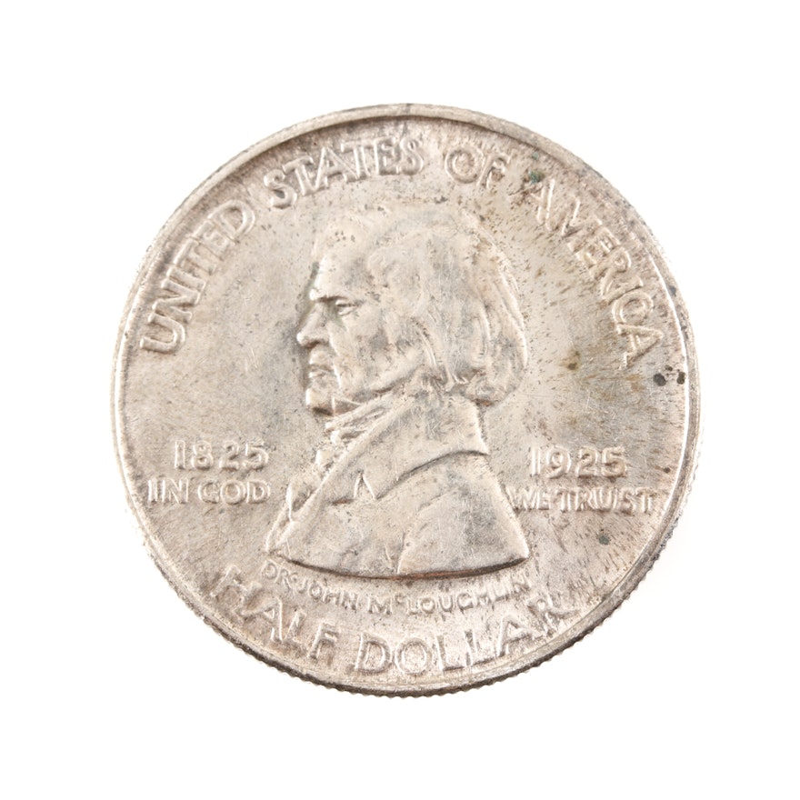 1925 Fort Vancouver Centennial Silver Half-Dollar