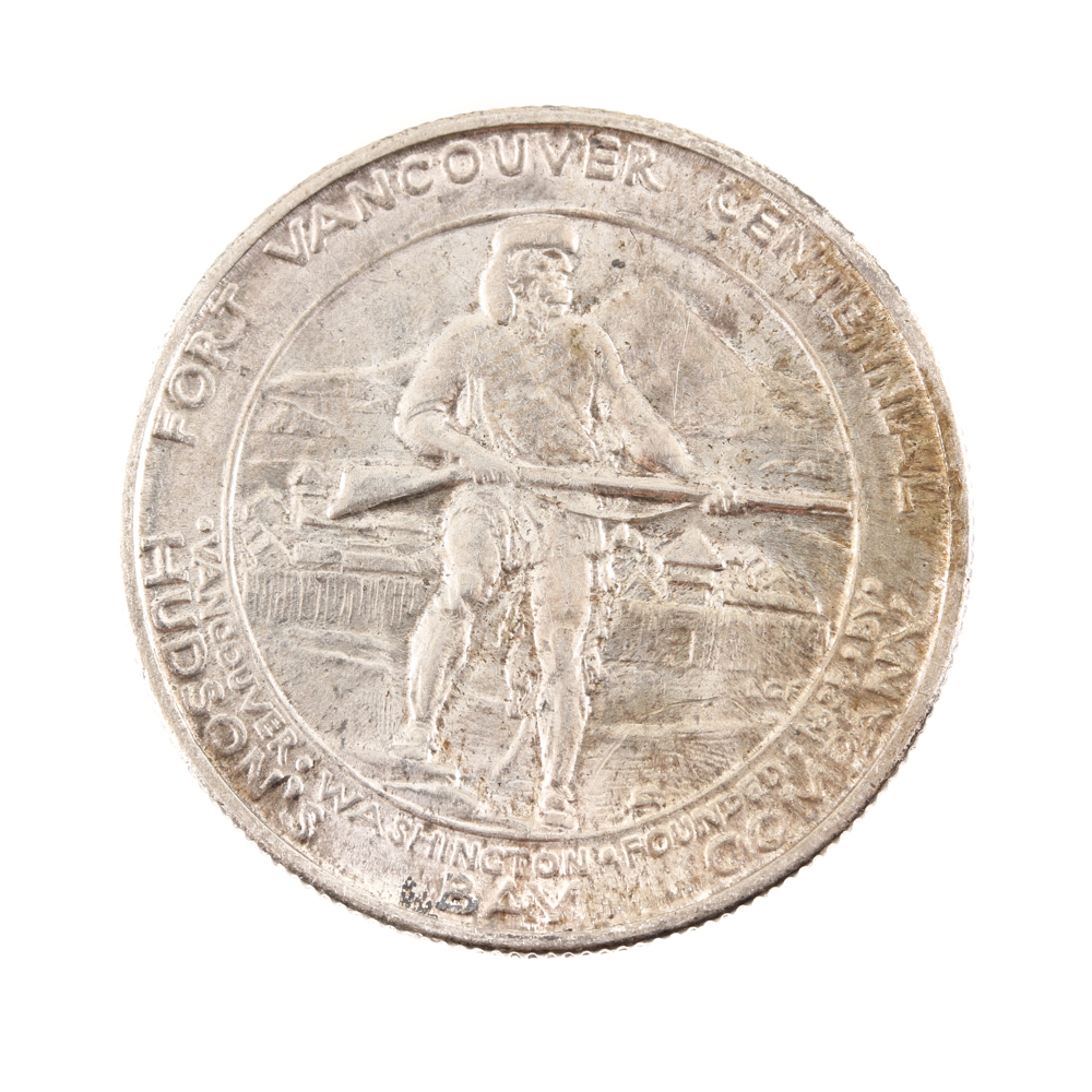 1925 Fort Vancouver Centennial Silver Half-Dollar
