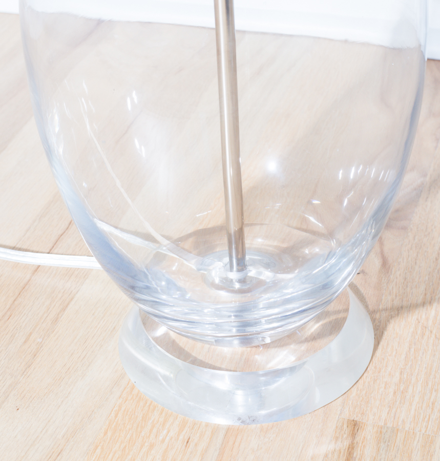 Tear Drop Glass Table Lamp