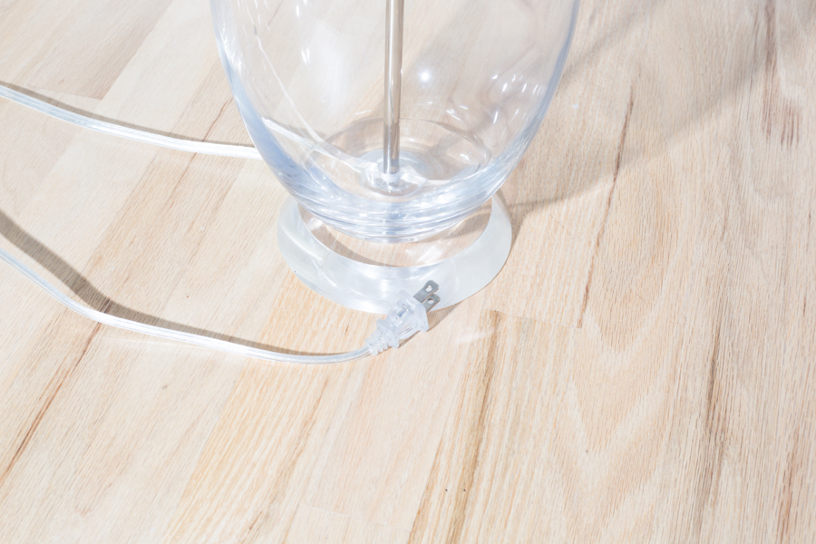 Tear Drop Glass Table Lamp