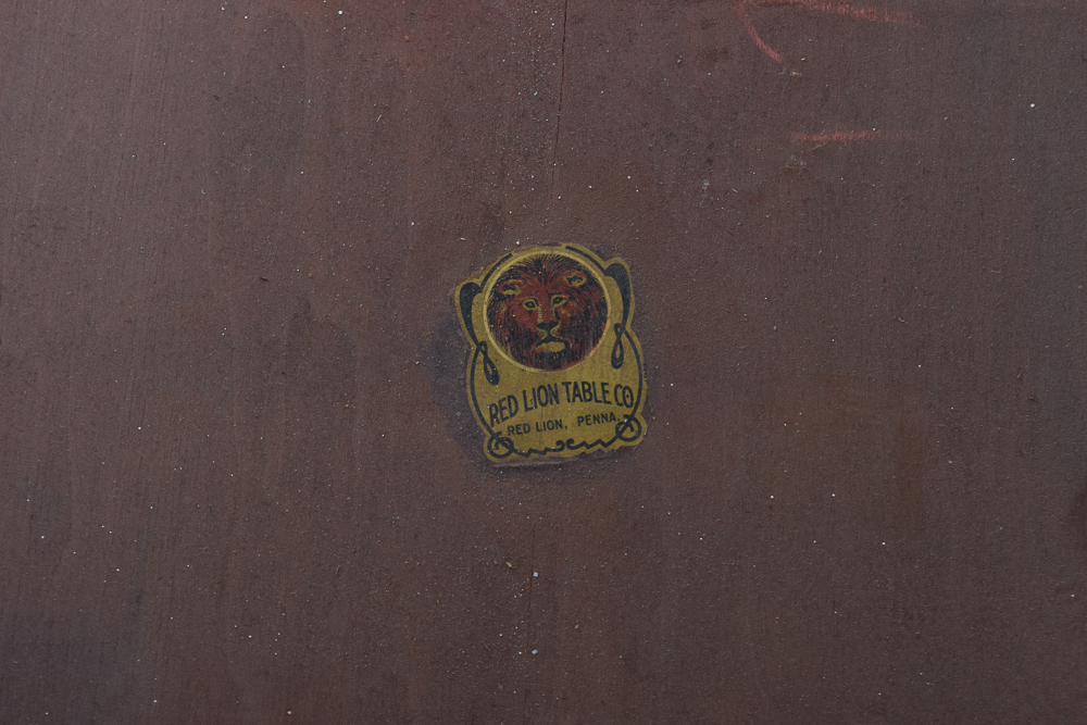 Duncan Phyfe Style Mahogany Dining Table and Six Chairs