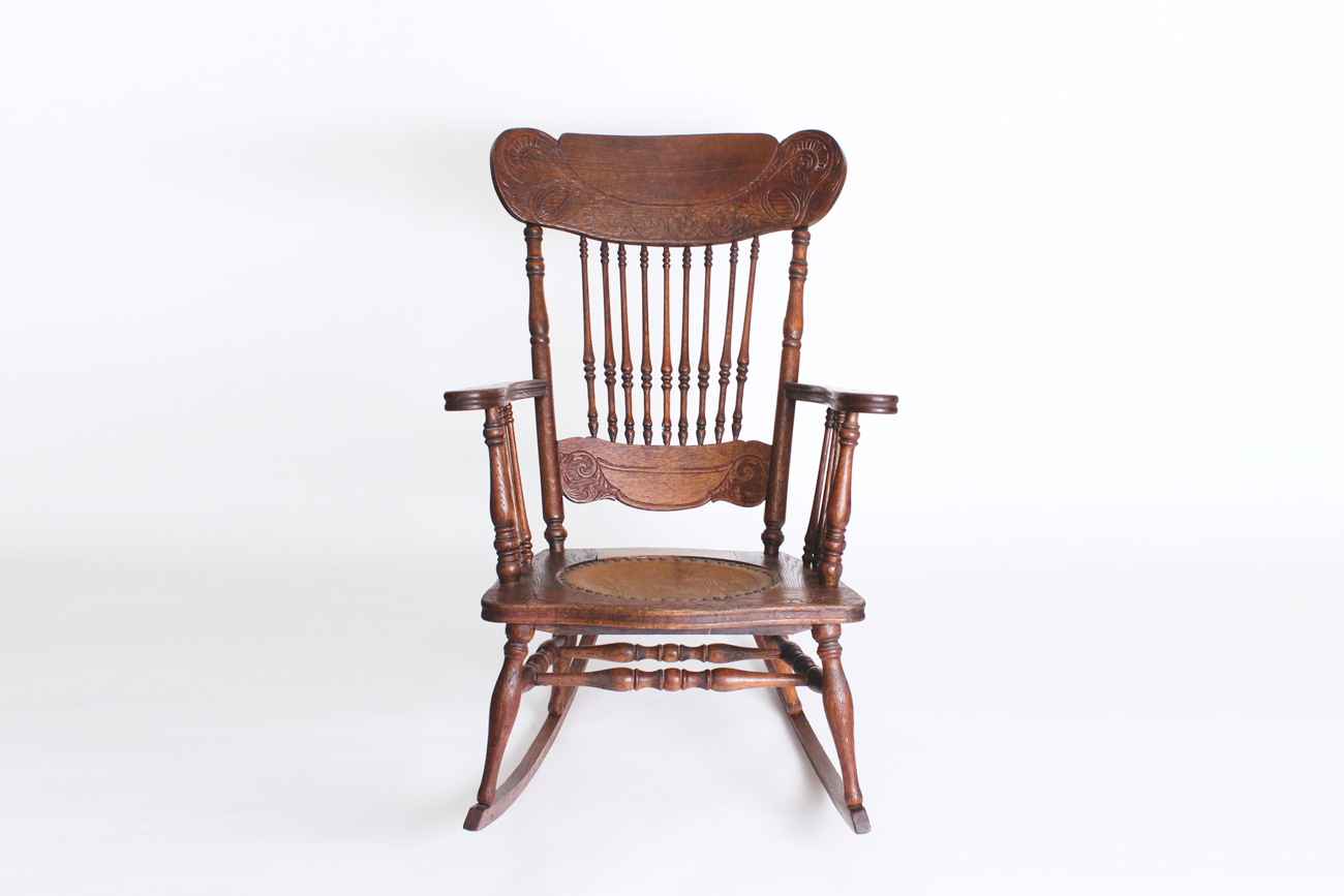 Antique Wooden Rocking Chair