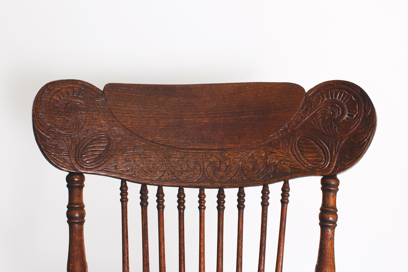 Antique Wooden Rocking Chair