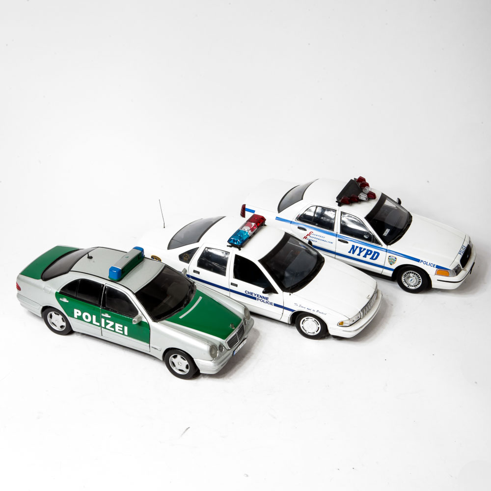 Police Cruiser Die-Cast Car Collection